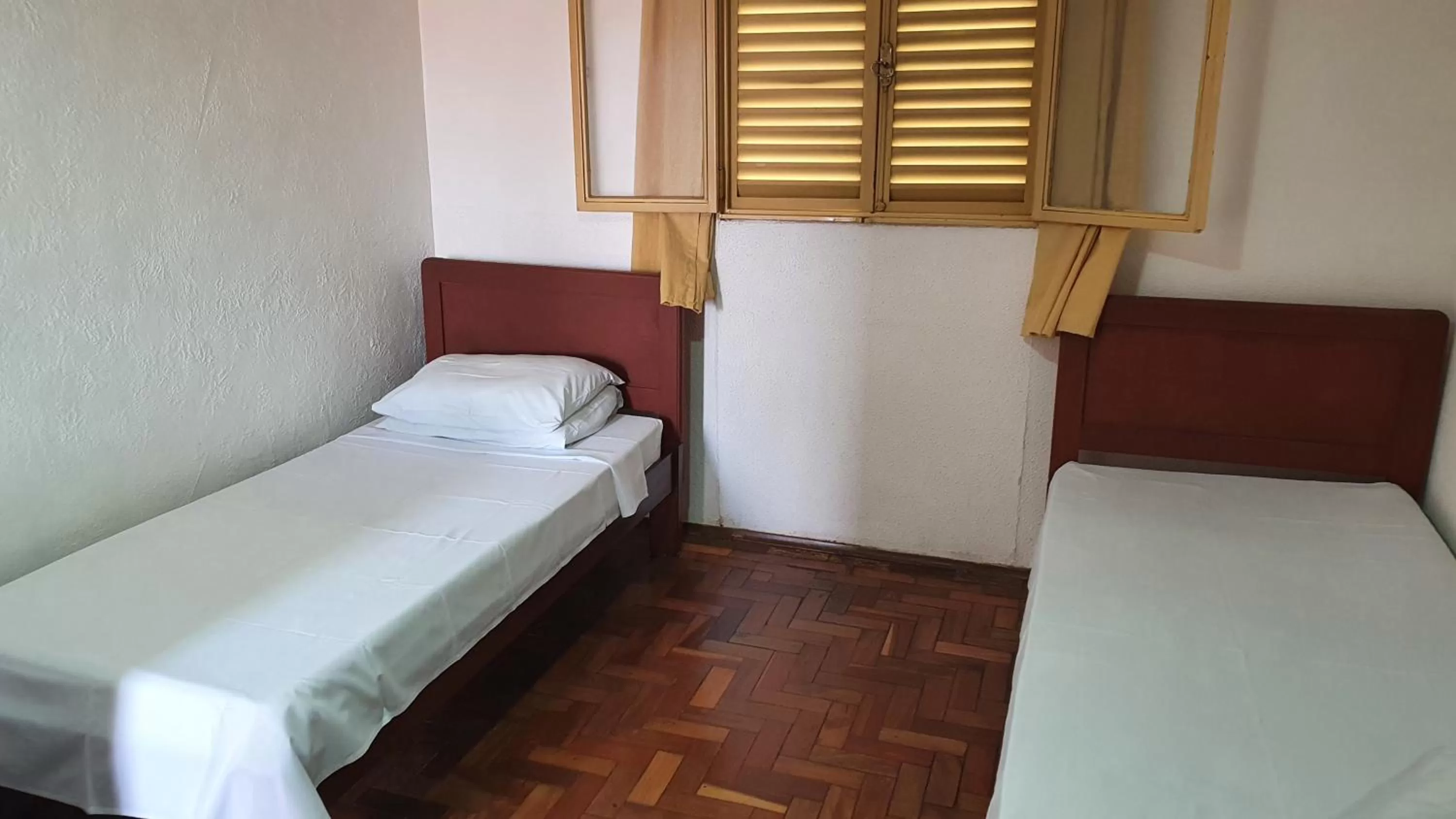 Bed in Hotel Sta Mônica Marília