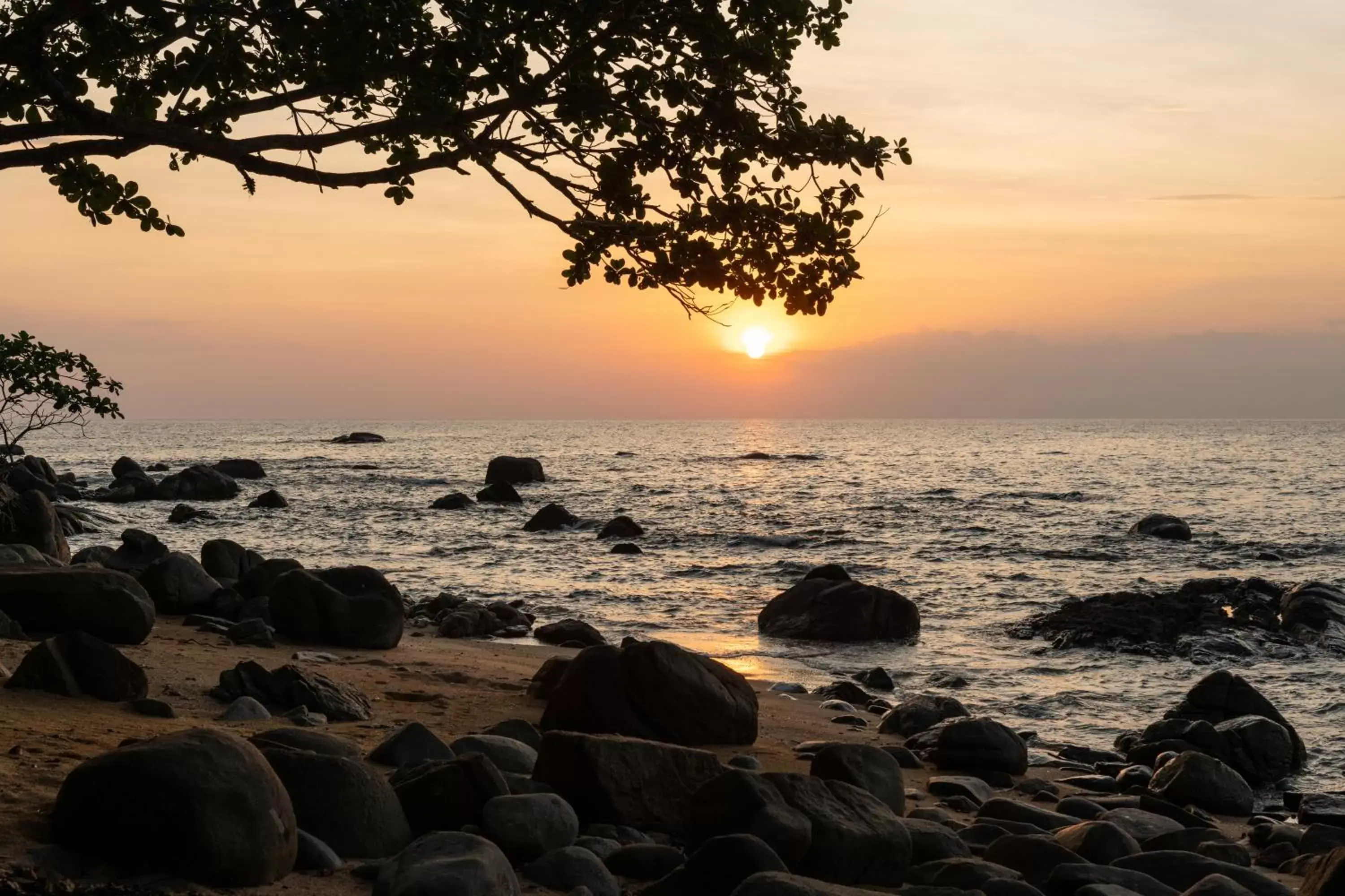 Sunset, Beach in Baan Krating Khao Lak Resort - SHA plus