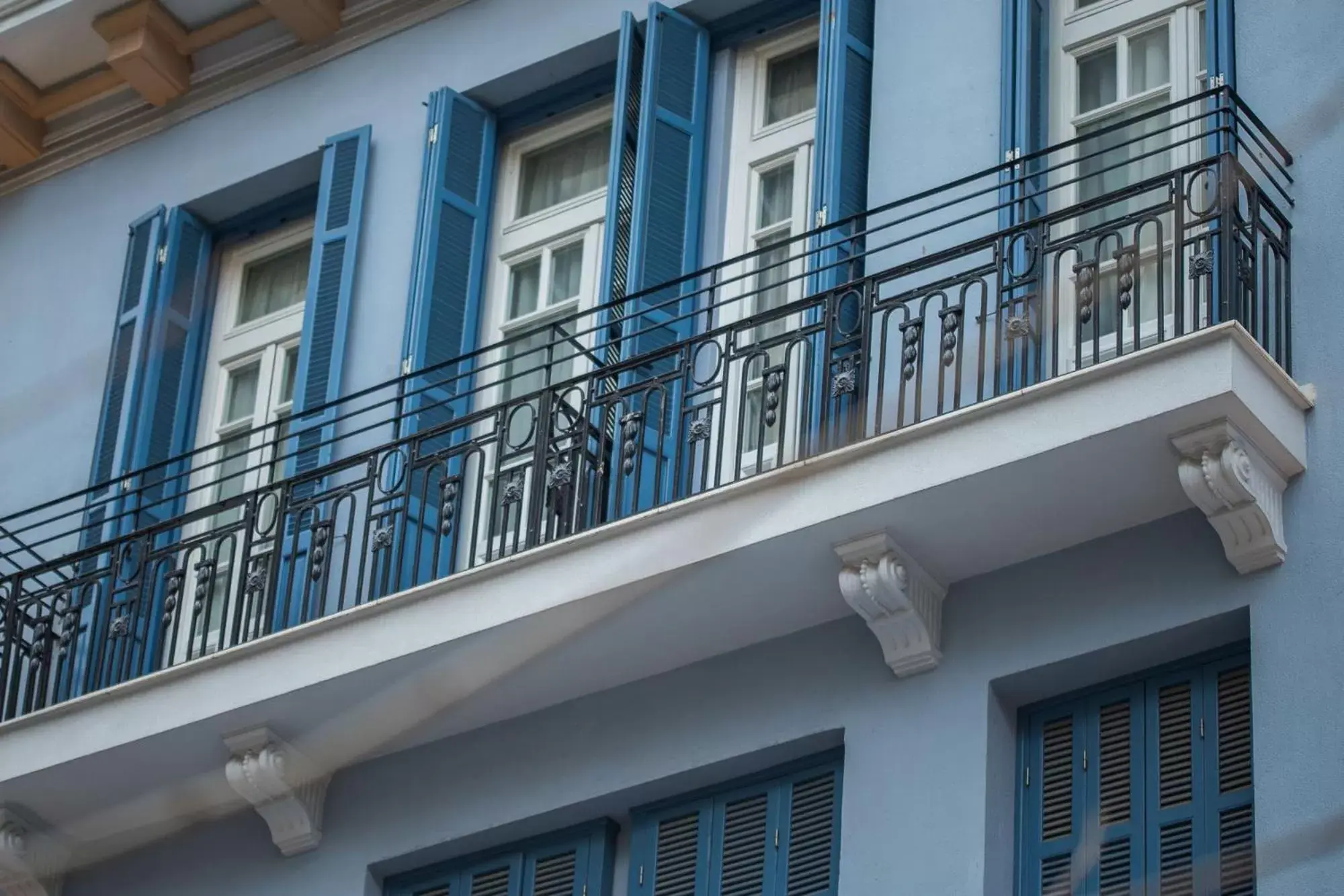 Facade/entrance, Balcony/Terrace in Bahar Boutique Hotel