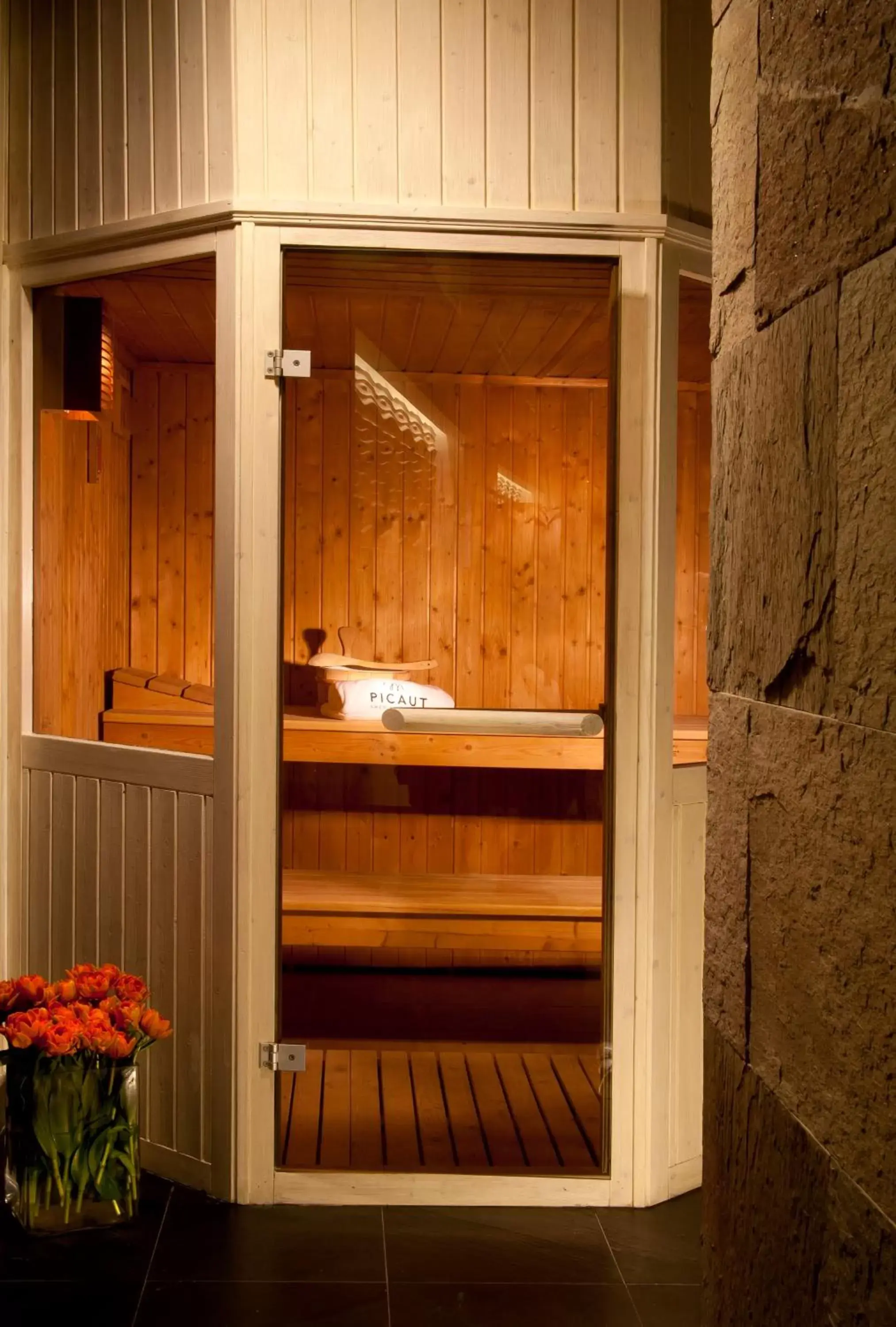 Sauna in Hotel Hanza