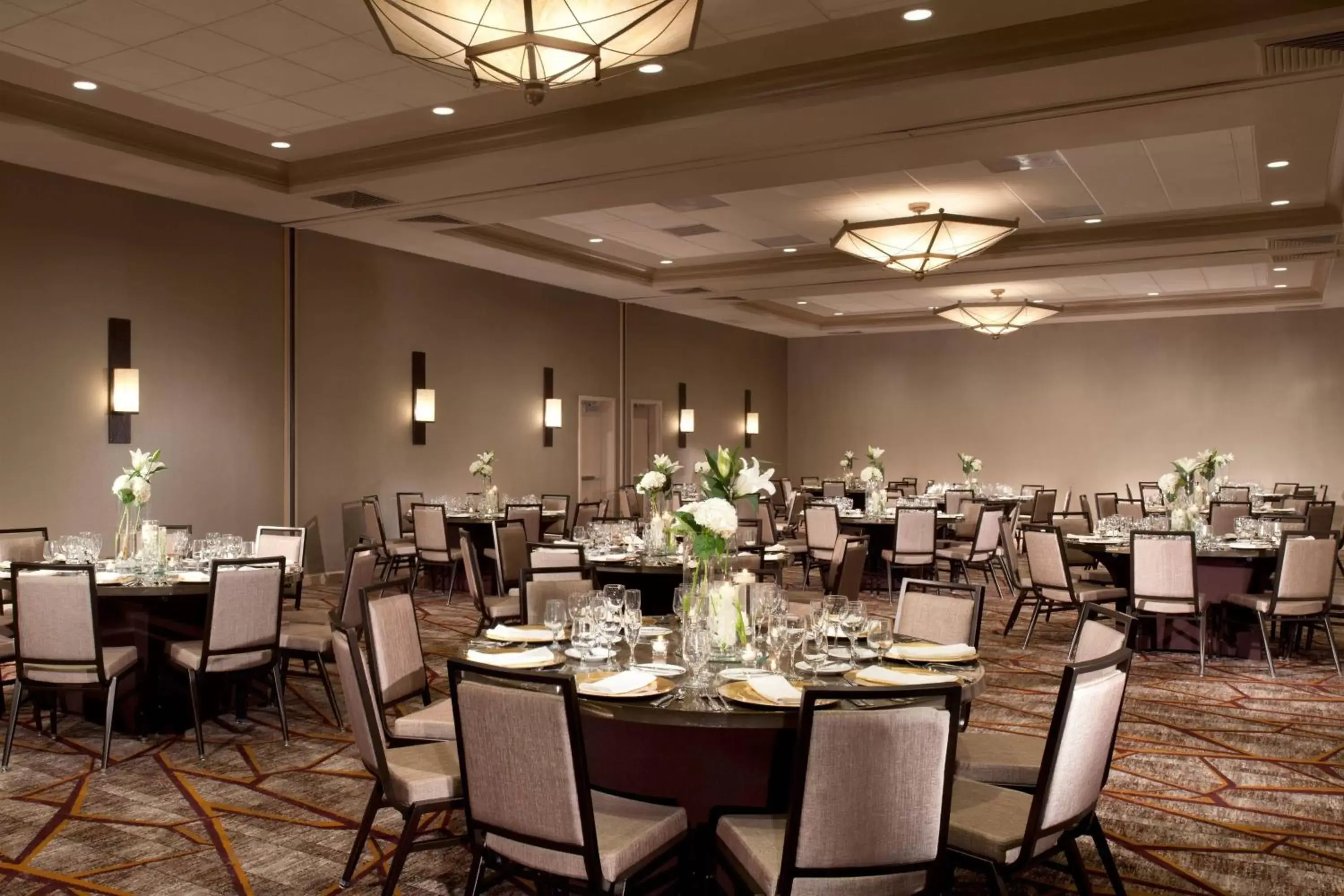 Meeting/conference room, Restaurant/Places to Eat in Marriott Raleigh Durham Research Triangle Park
