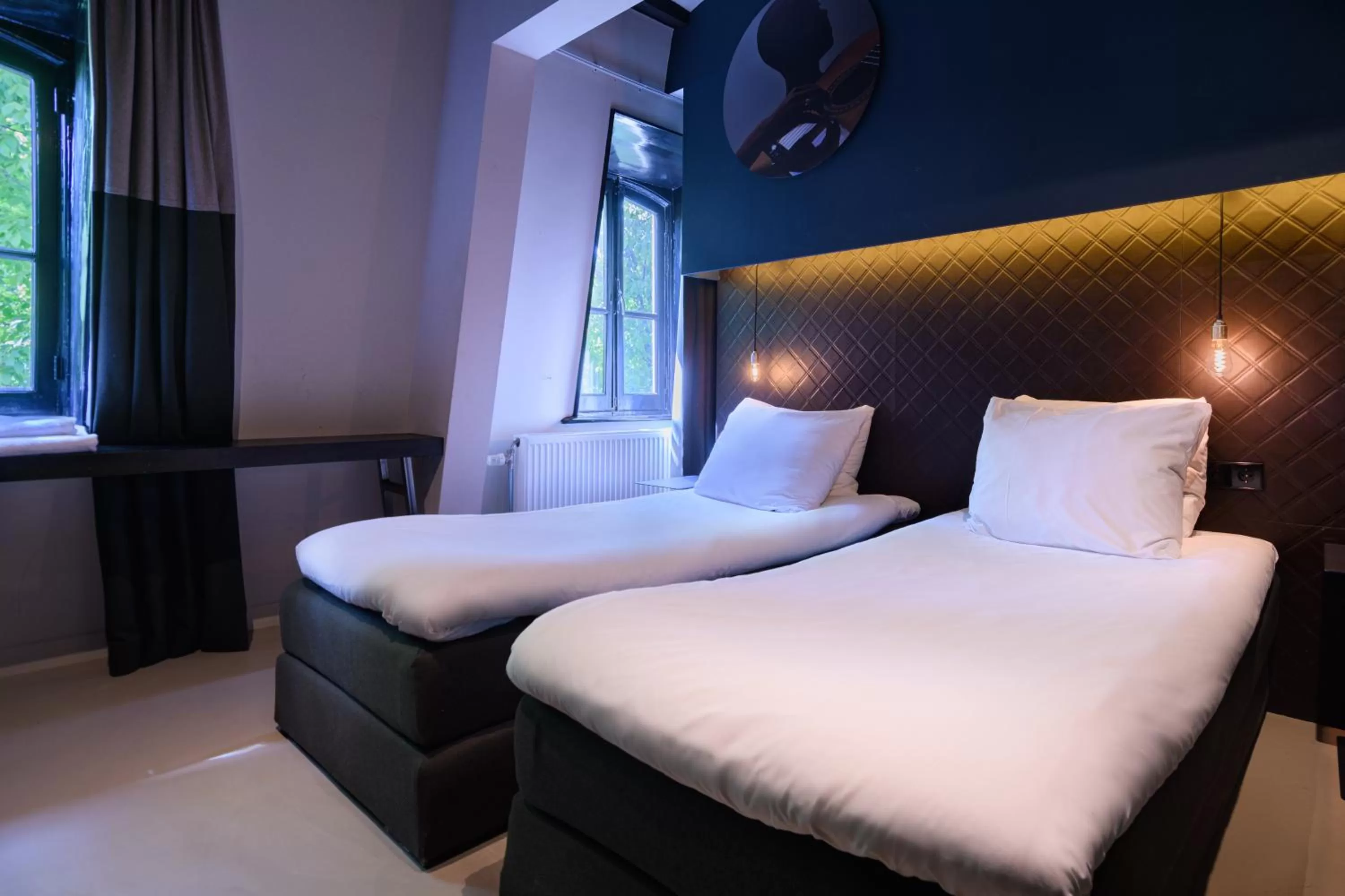 Twin Room with Air Conditioning in Boutique Hotel Oosteinde