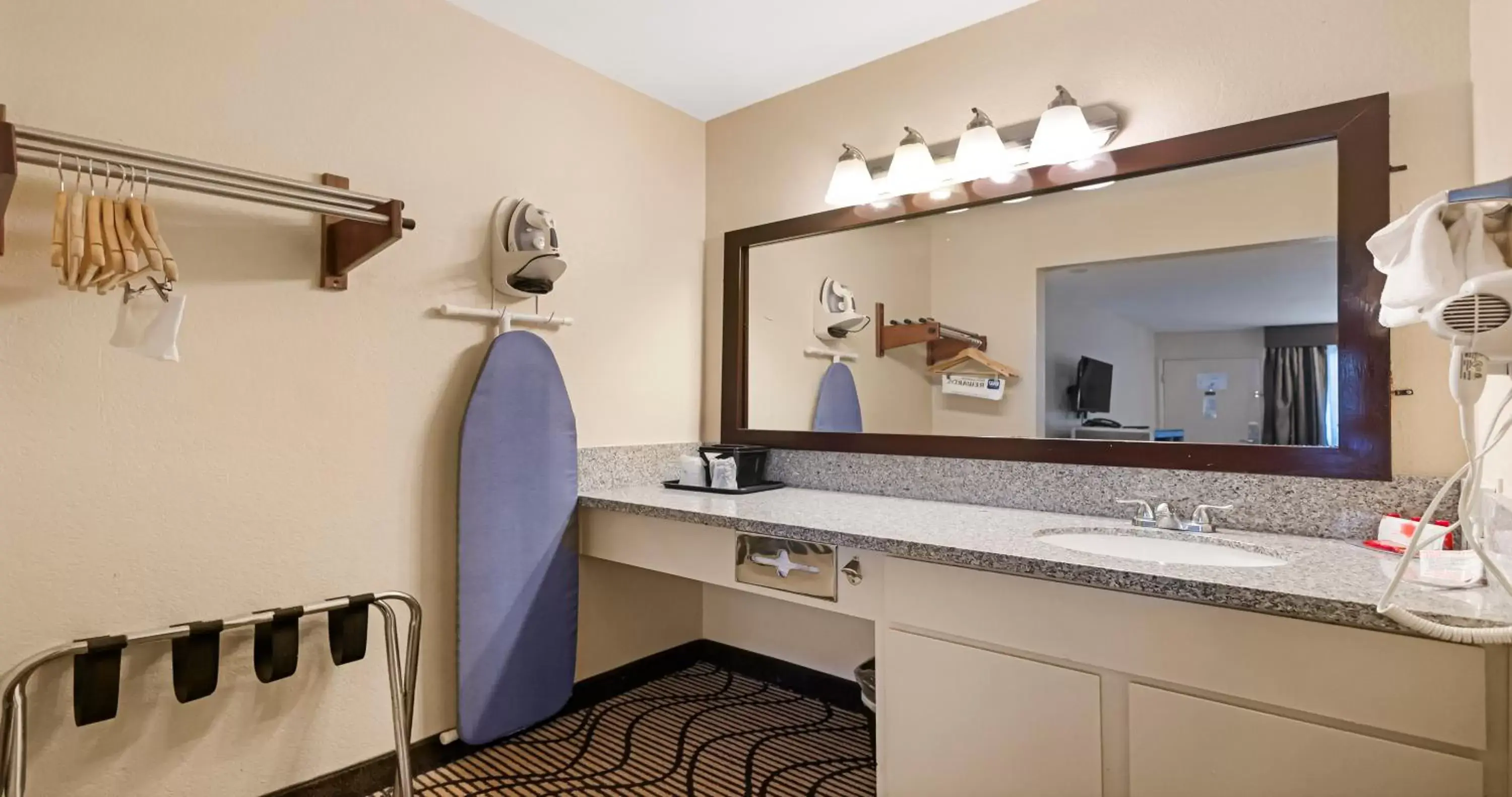 Bathroom in SureStay Plus Hotel by Best Western Sacramento North