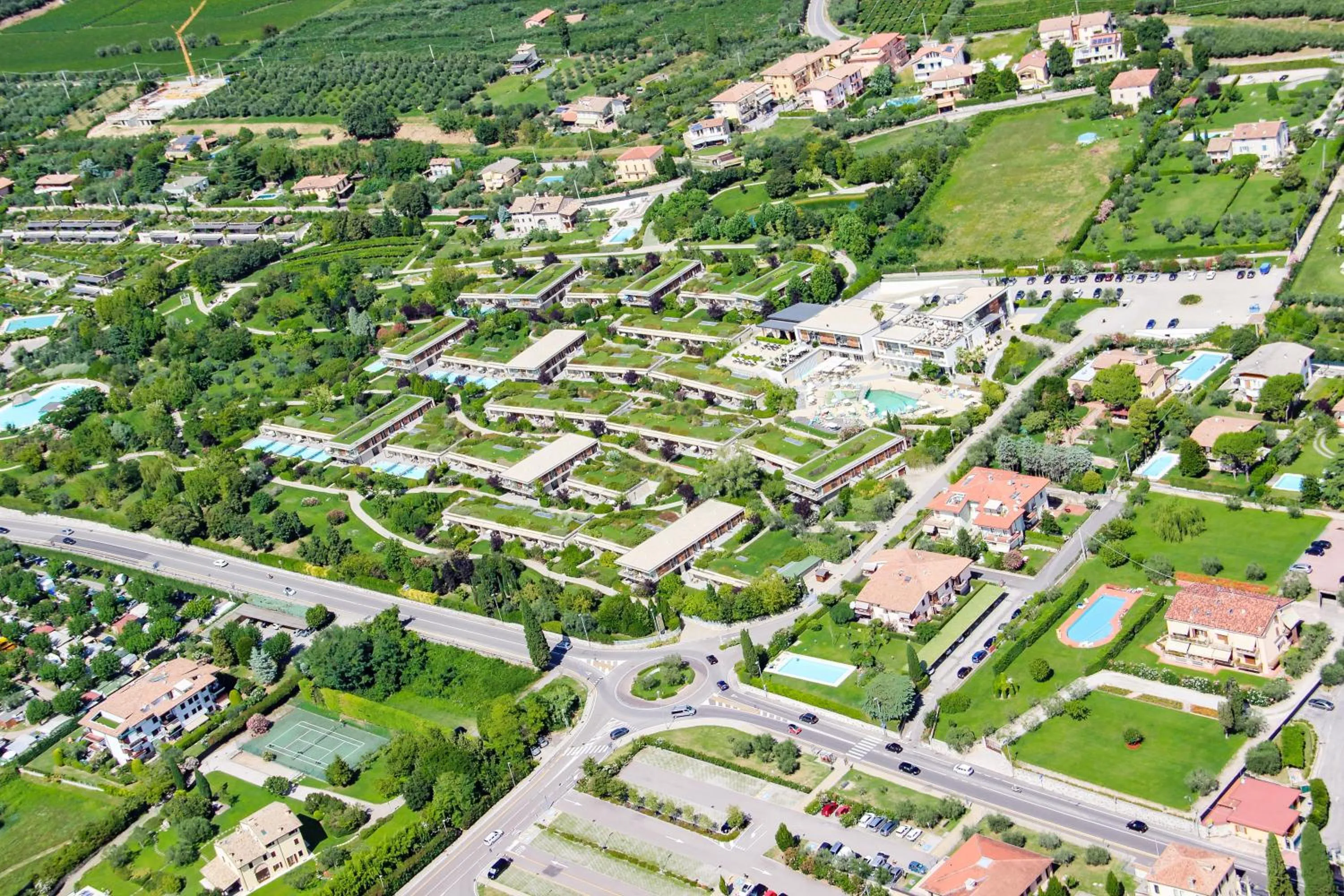 Bird's eye view in Parc Hotel Germano Suites & Apartments