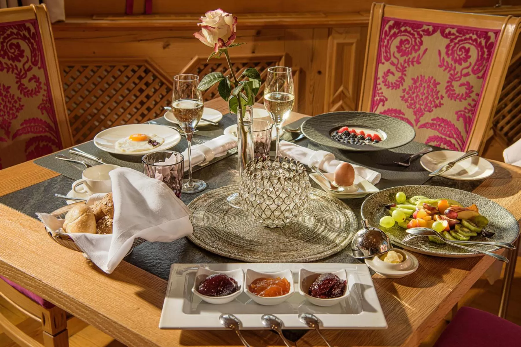 Breakfast in Alpines Lifestyle Hotel Tannenhof