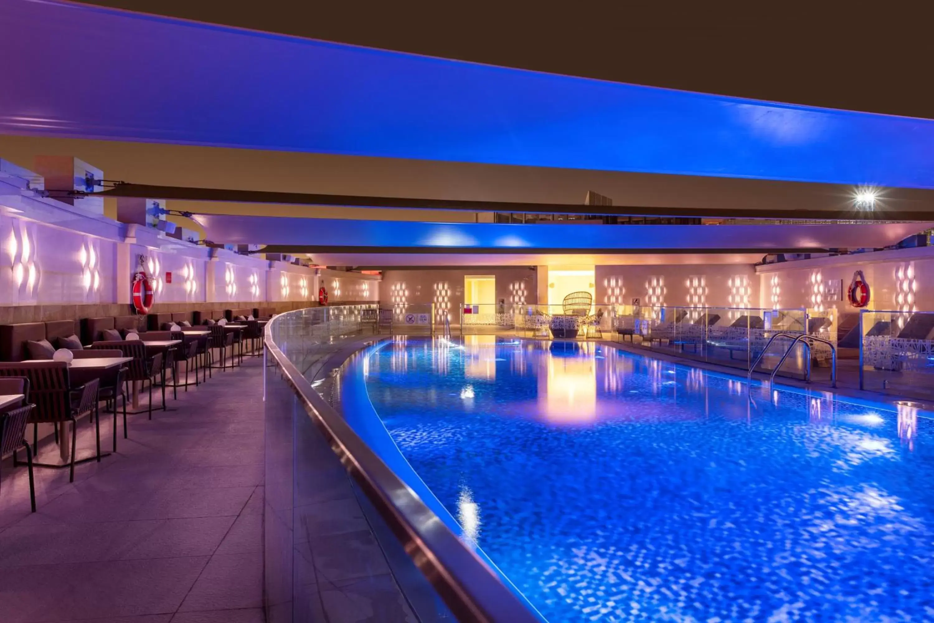 Swimming Pool in Crowne Plaza Doha - The Business Park, an IHG Hotel