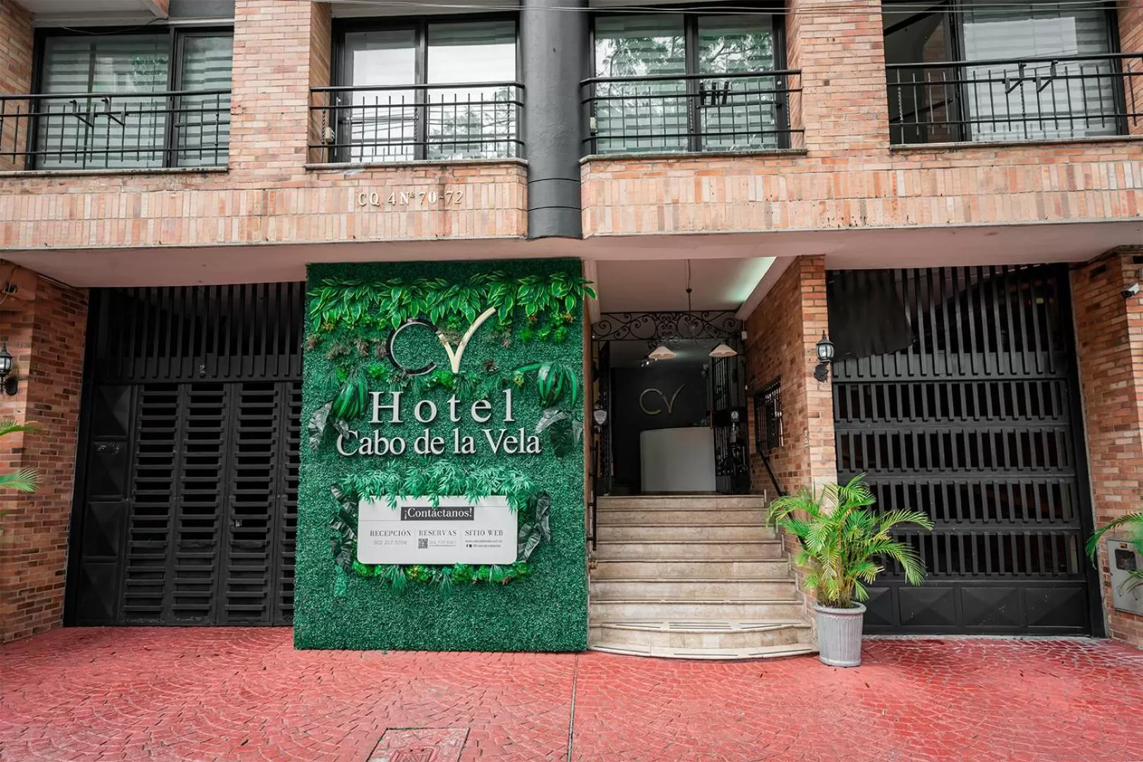 Facade/entrance in Hotel Cabo de la Vela Medellin