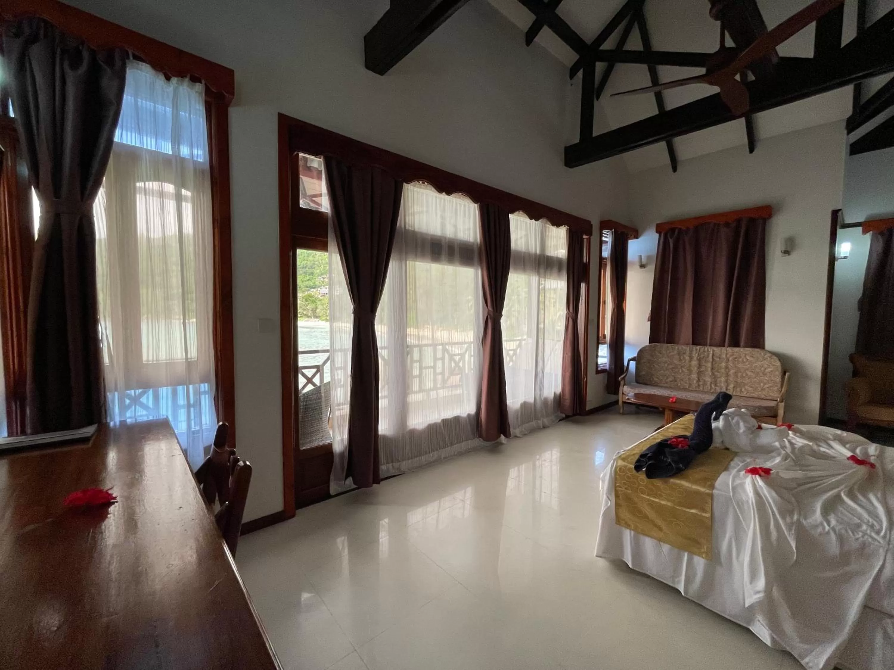 Bedroom, Bed in Villa Chez Batista