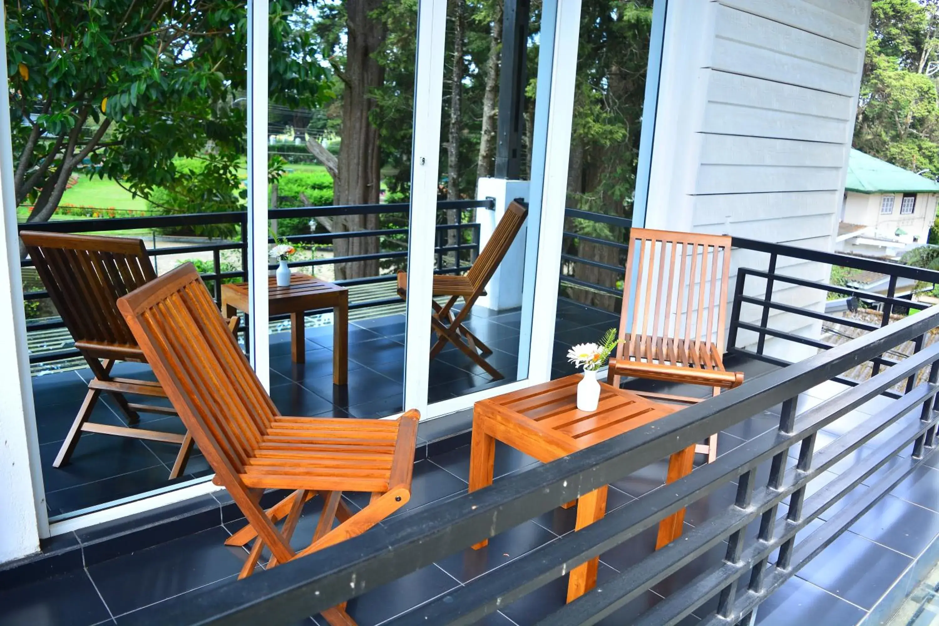 Balcony/Terrace in Unique Cottages