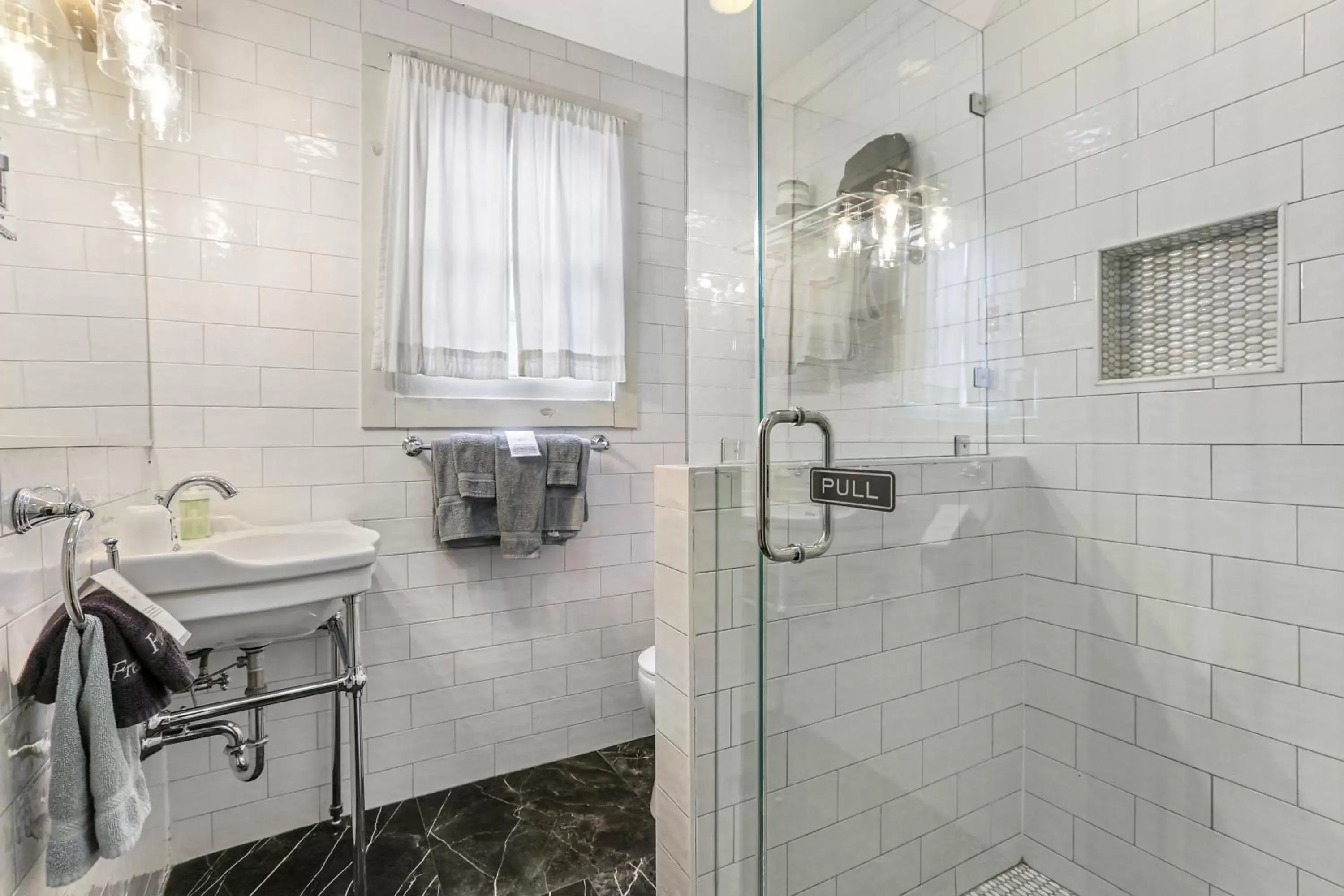 Bathroom in Rathbone Mansions New Orleans