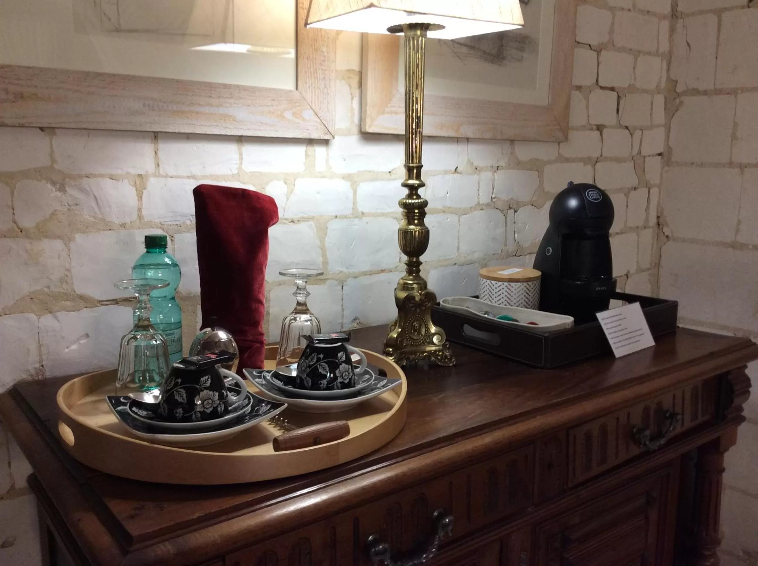 Decorative detail in Manoir Francis