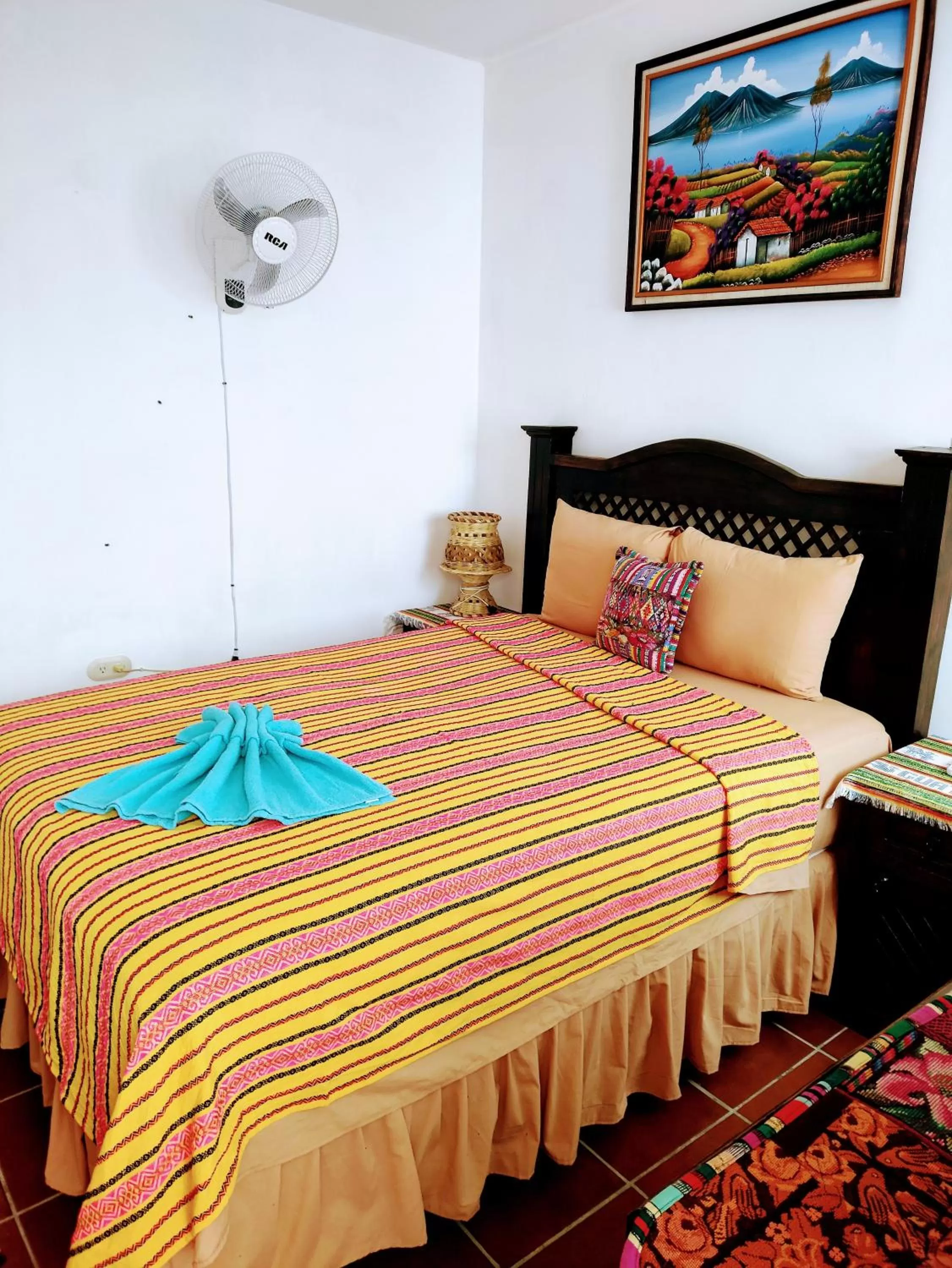 Bed in Francisco's rest house hotel