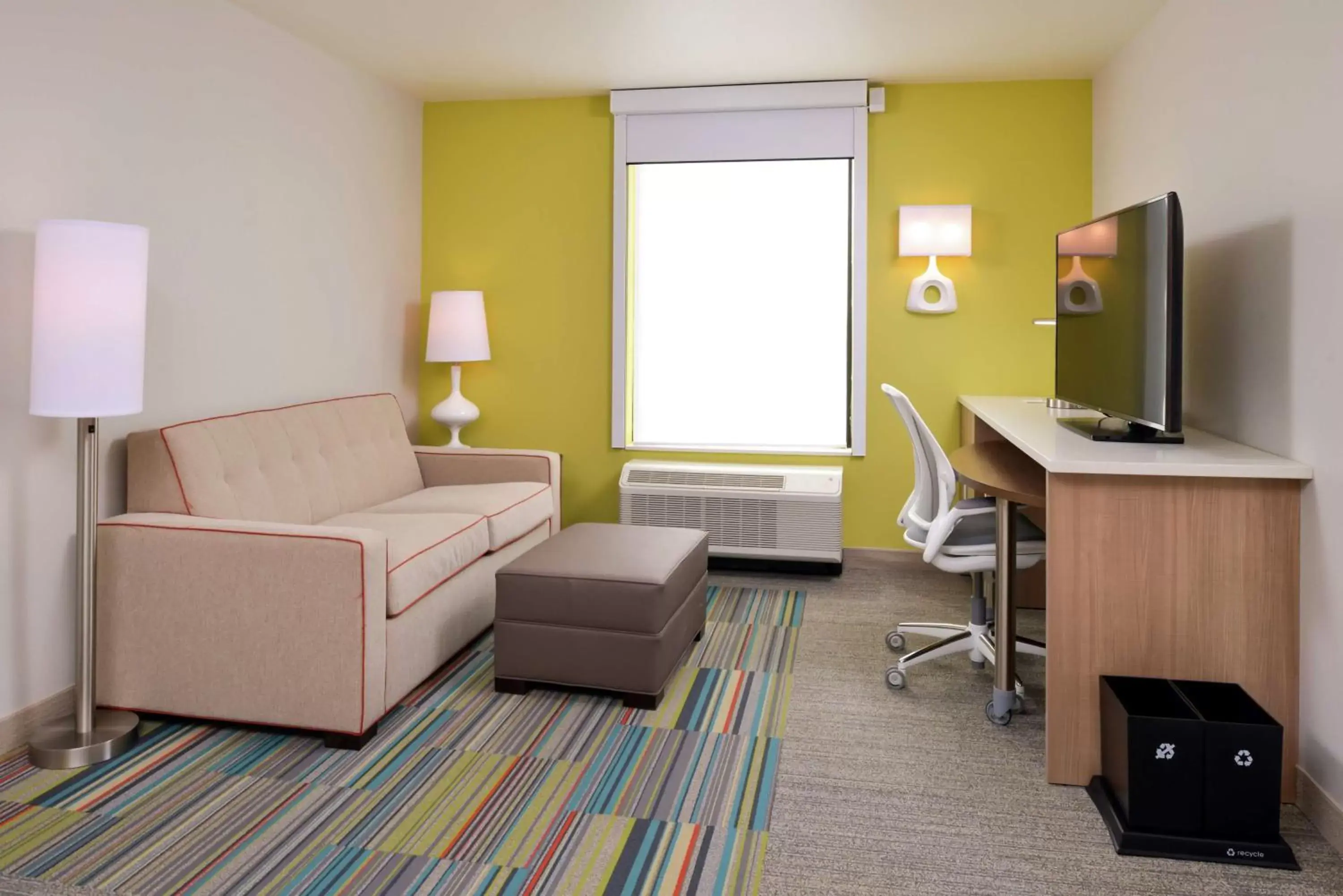 Bedroom, Seating Area in Home2 Suites By Hilton Merrillville