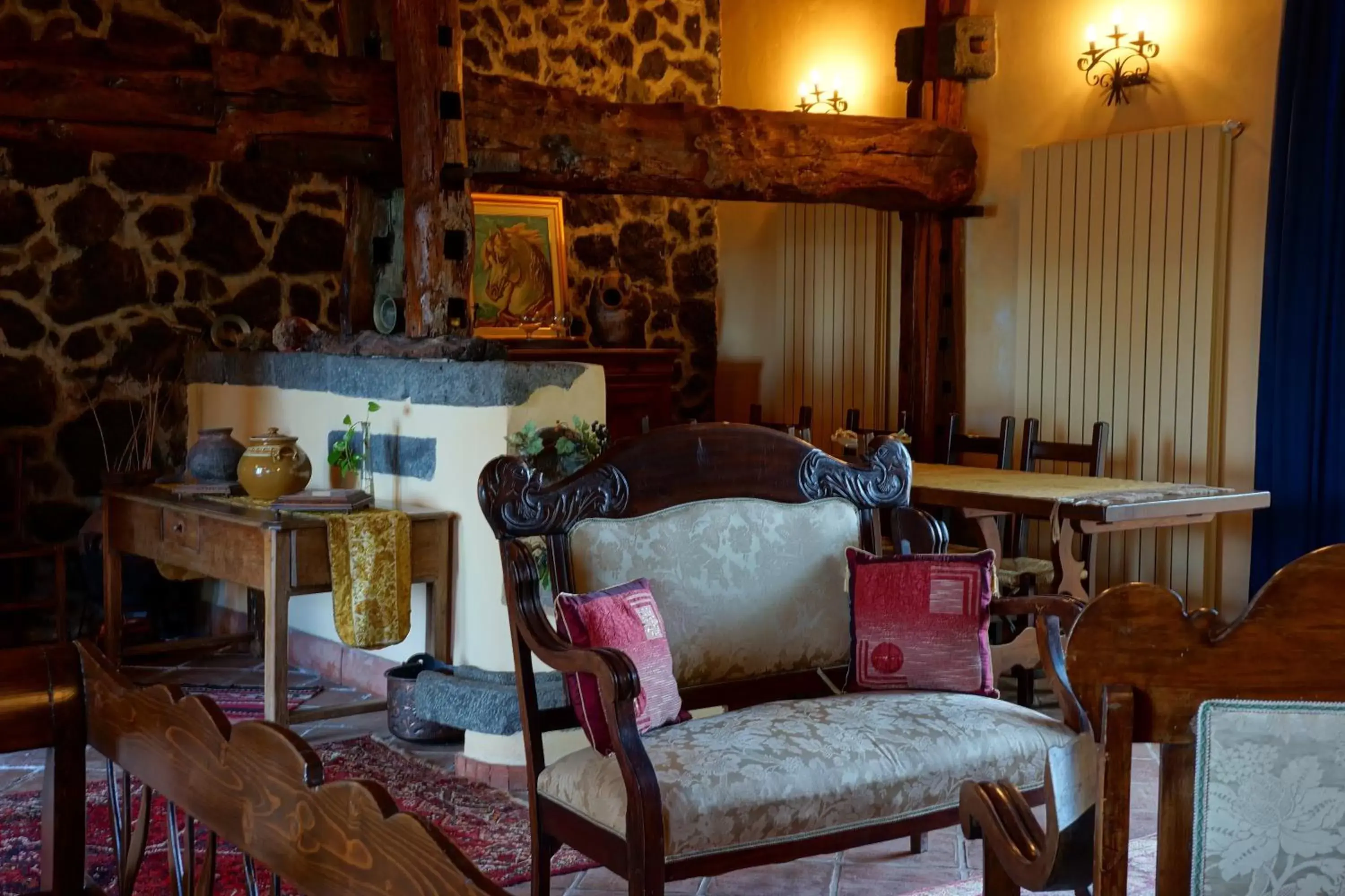 Living room, Seating Area in Bed and Breakfast Il Glicine