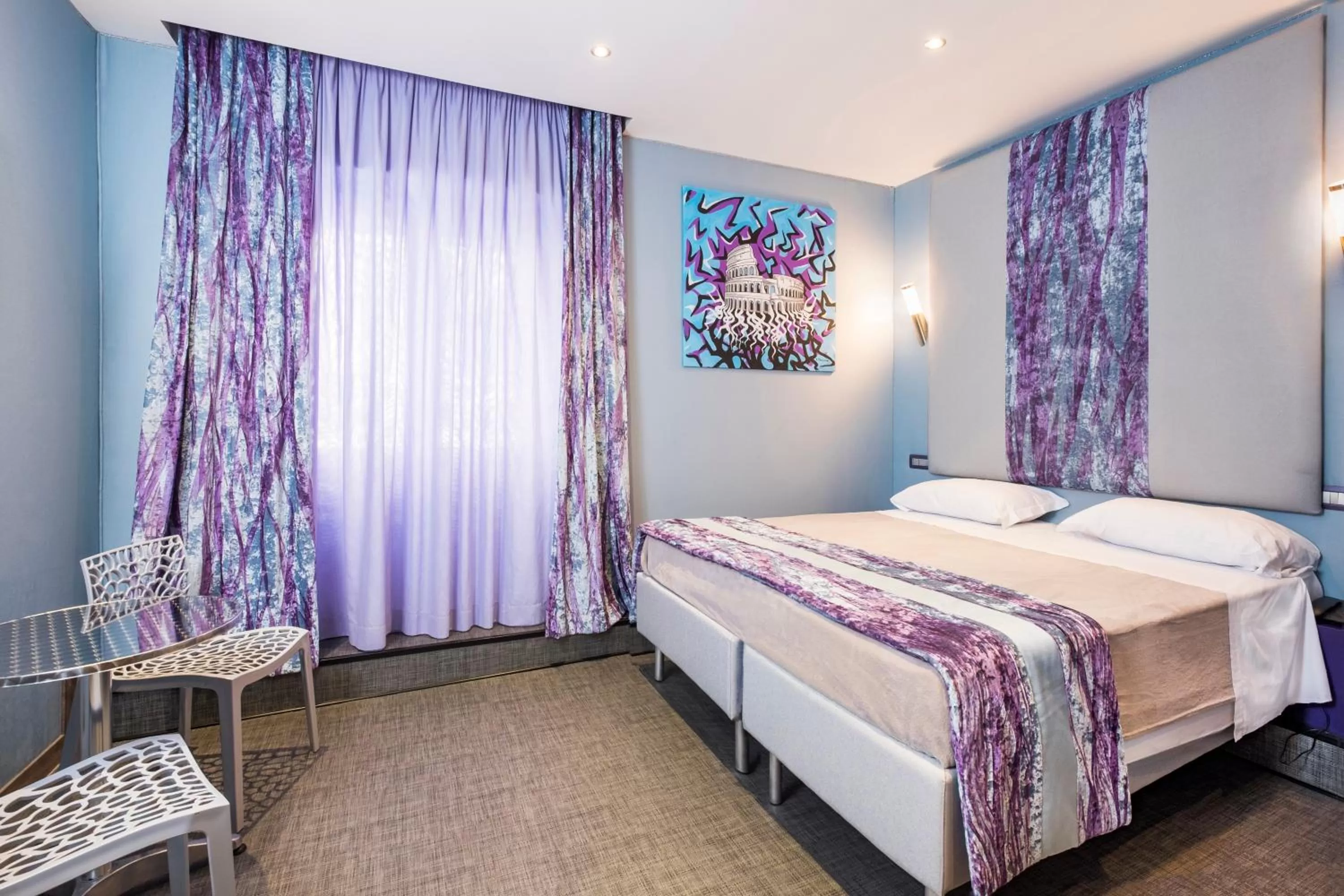 Bedroom, Bed in Hotel Relais Dei Papi