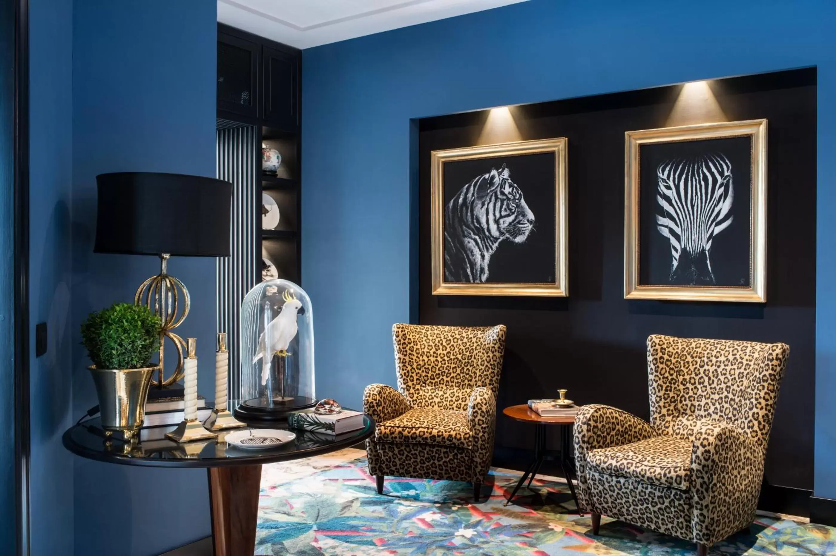 Seating Area in Velona's Jungle Luxury Suites