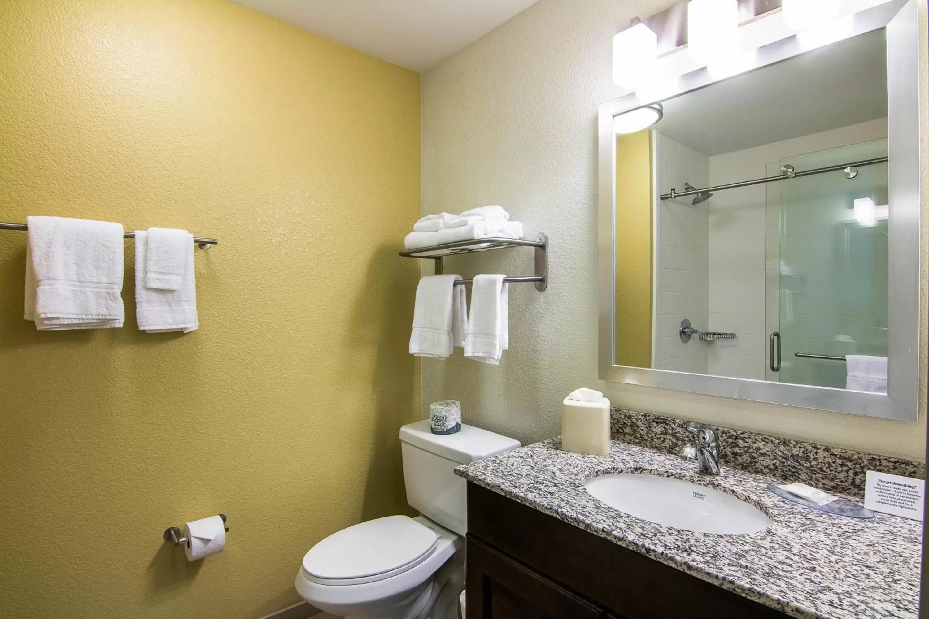 Bathroom in Sleep Inn & Suites West-Near Medical Center