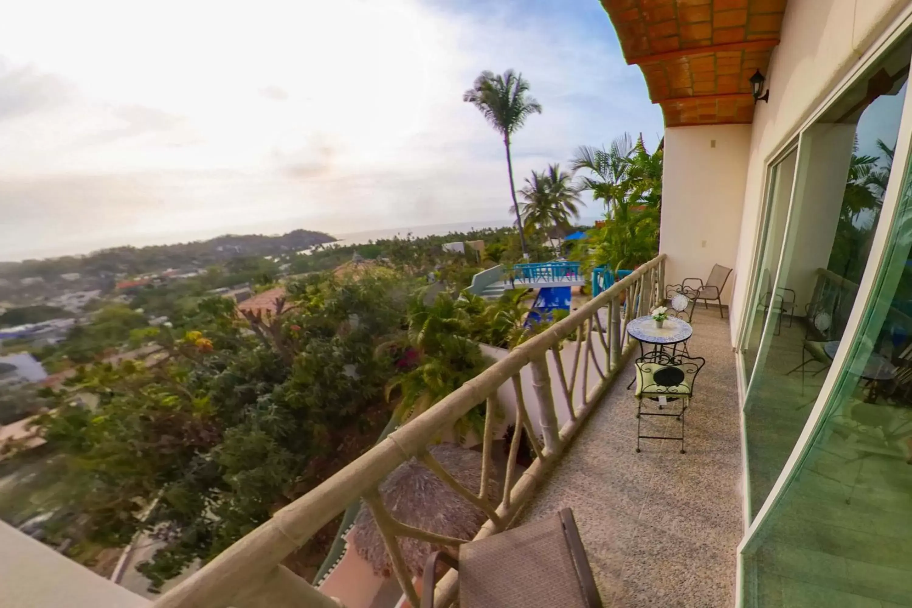 Sea view, Balcony/Terrace in Villa Los Corales