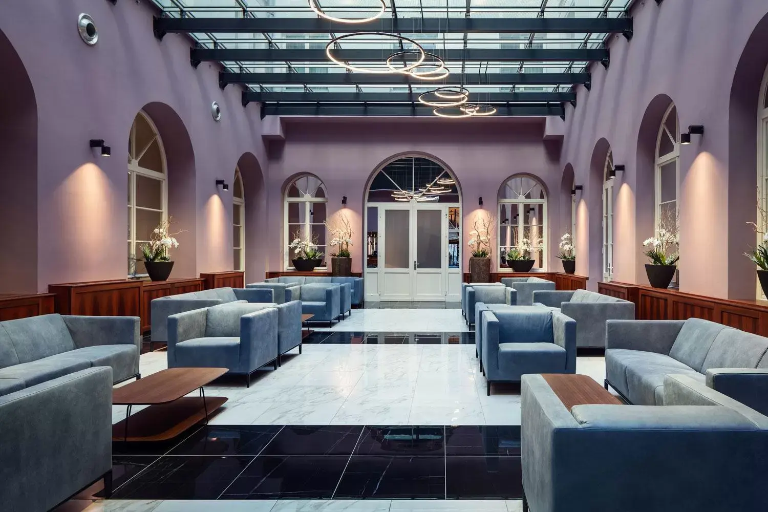 Lobby or reception in Michelangelo Grand Hotel