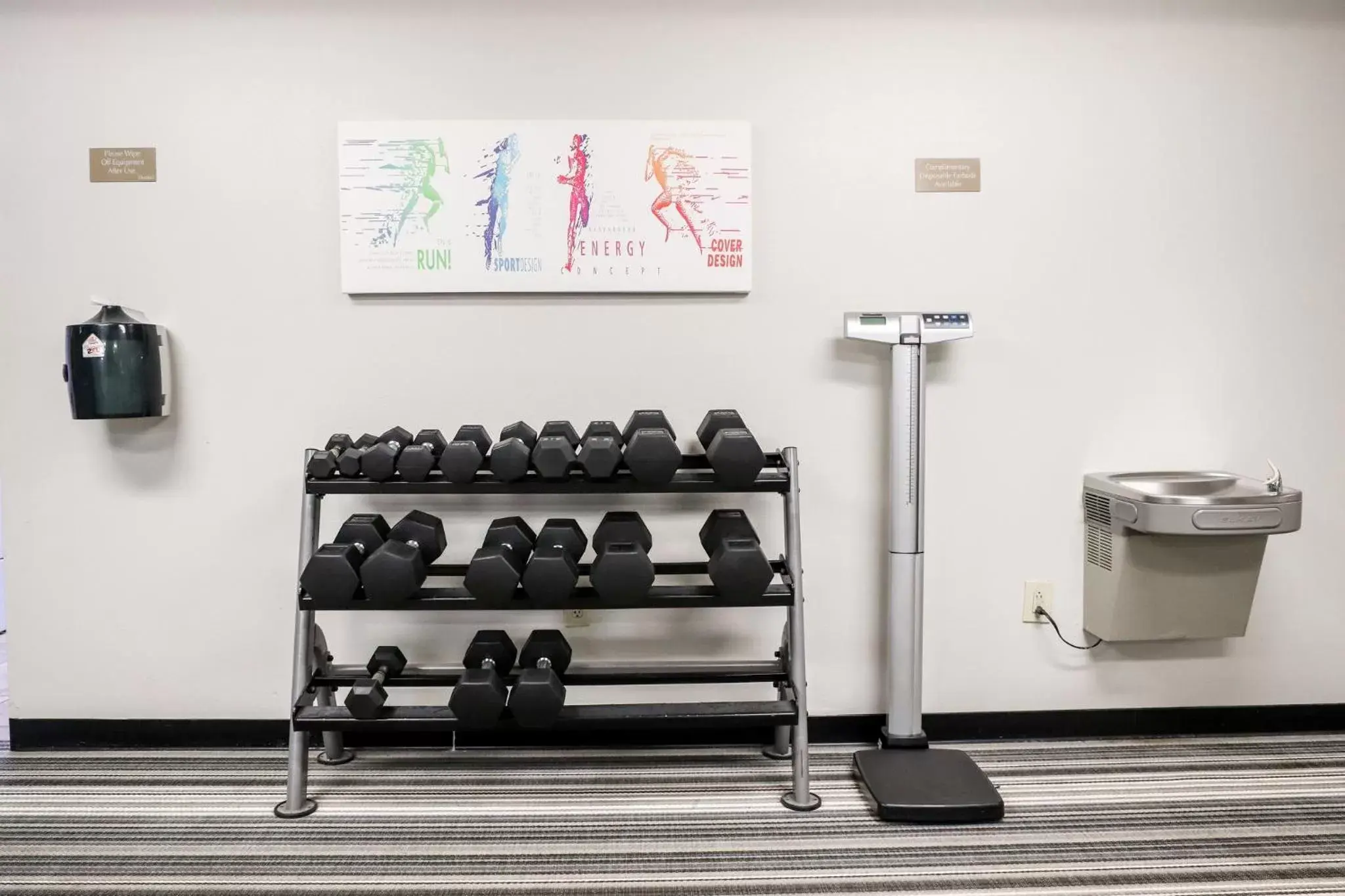 Fitness centre/facilities, Fitness Center/Facilities in Candlewood Suites Richmond Airport, an IHG Hotel