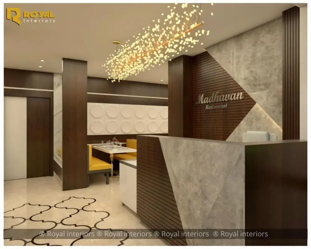 Restaurant/places to eat, Lobby/Reception in Hotel Madhavan International