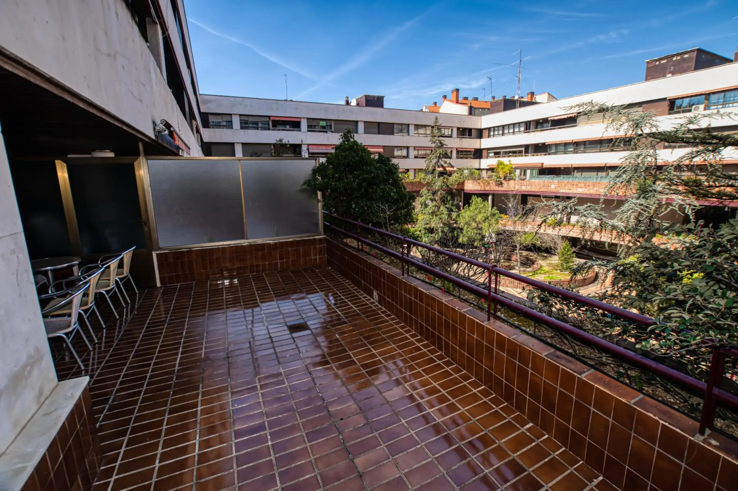 Balcony/Terrace, Property Building in Hotel Castilla Vieja