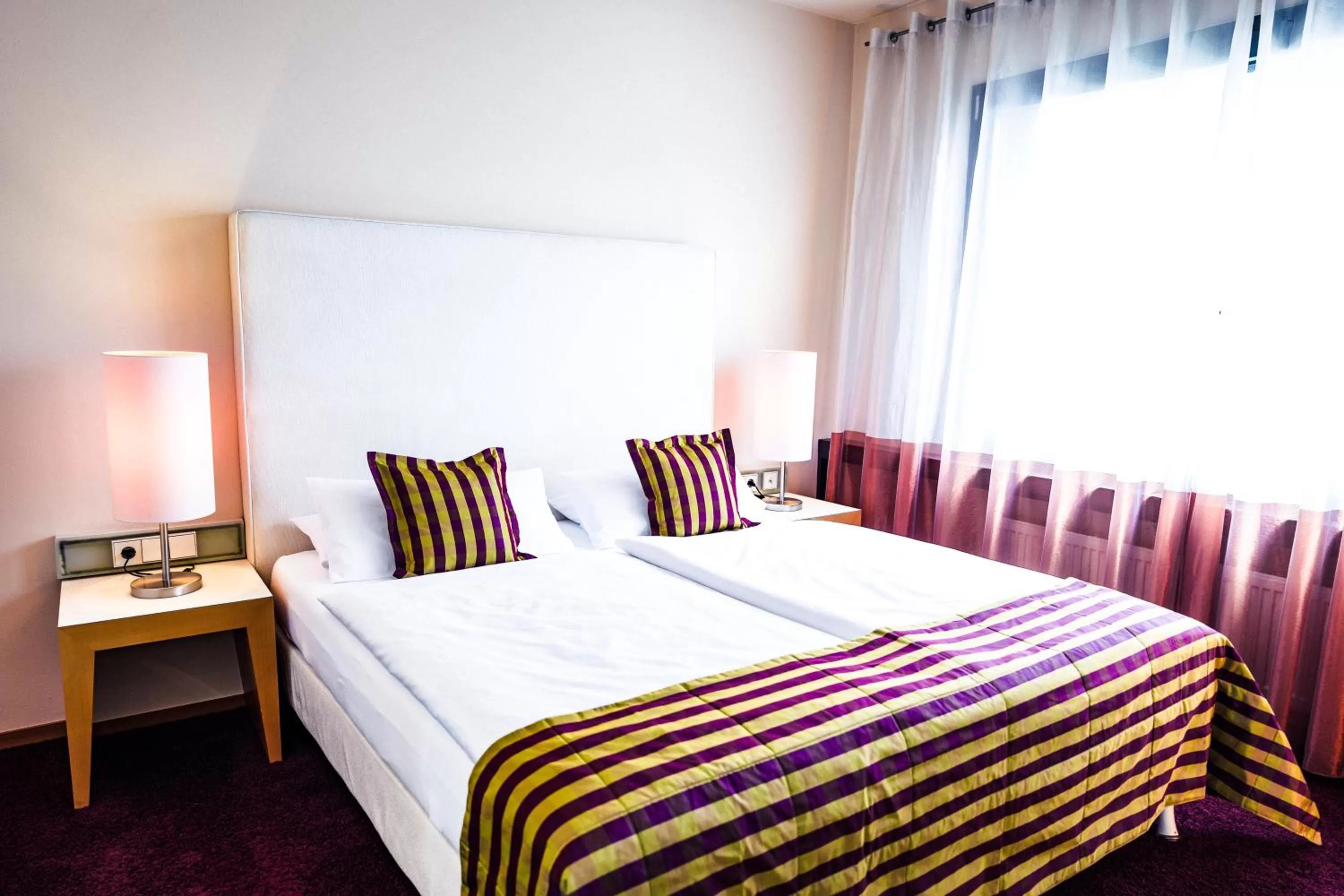 Photo of the whole room, Bed in Hotel Der Blaue Reiter