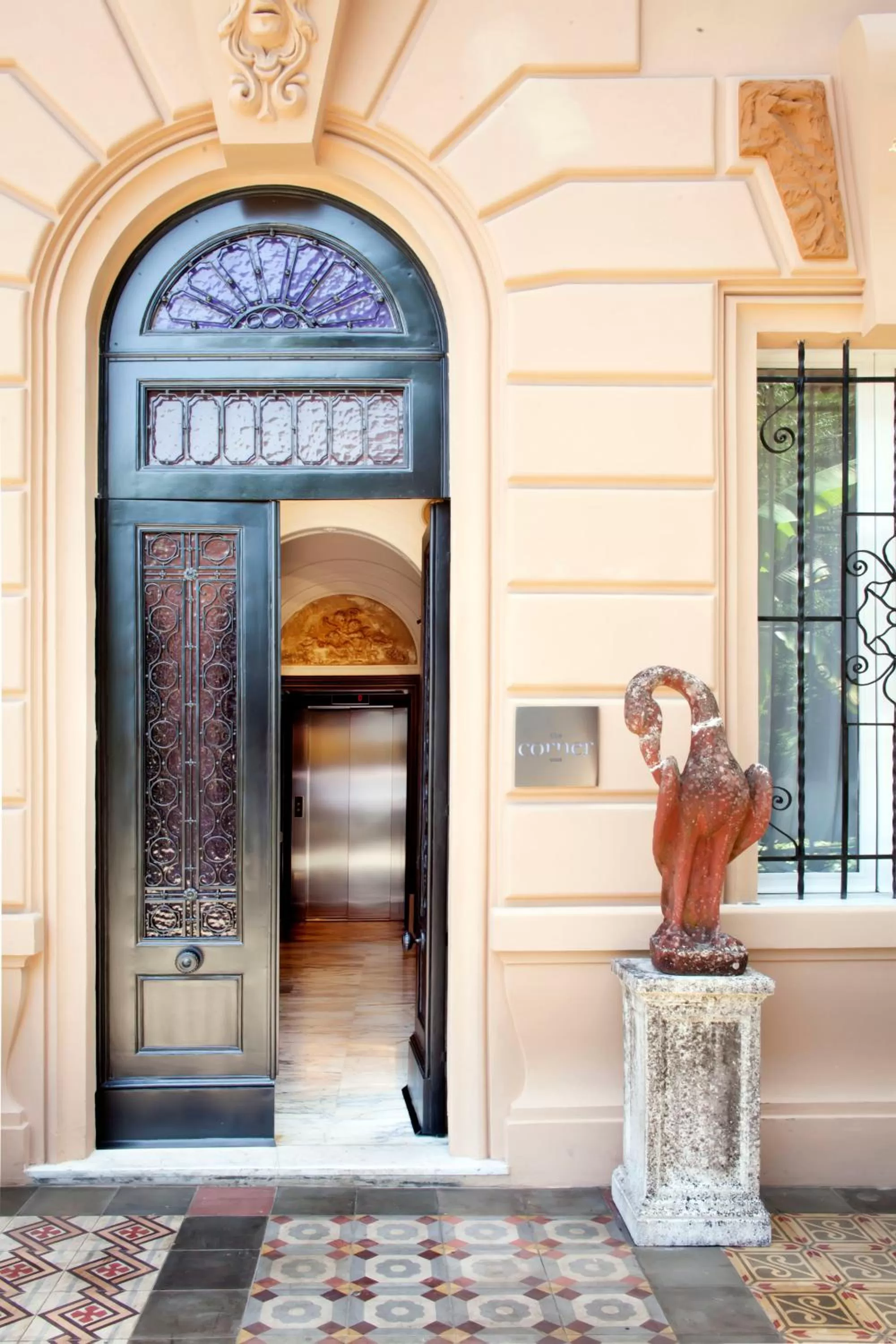 Facade/entrance in Hotel The Corner Roma