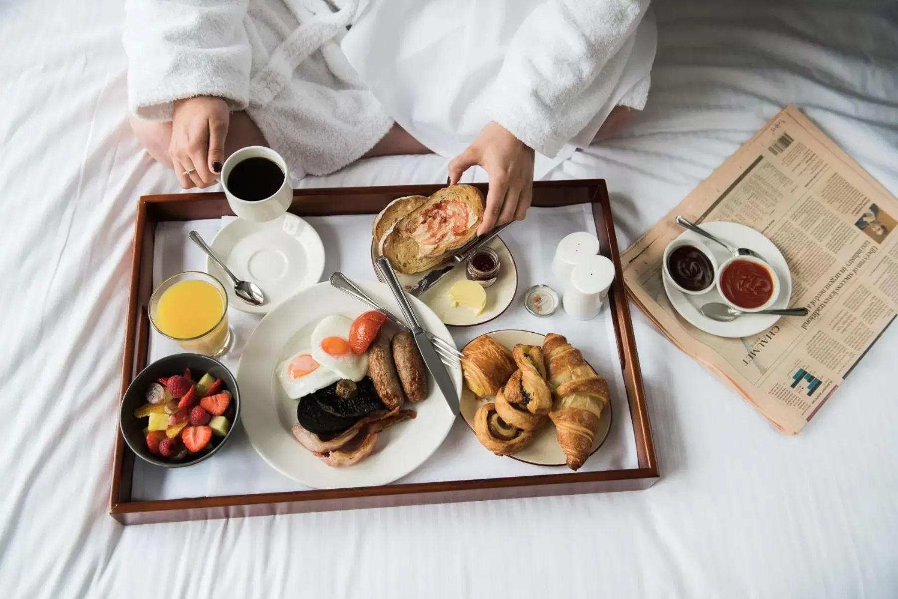 English/Irish breakfast, Breakfast in The Daffodil Hotel & Spa