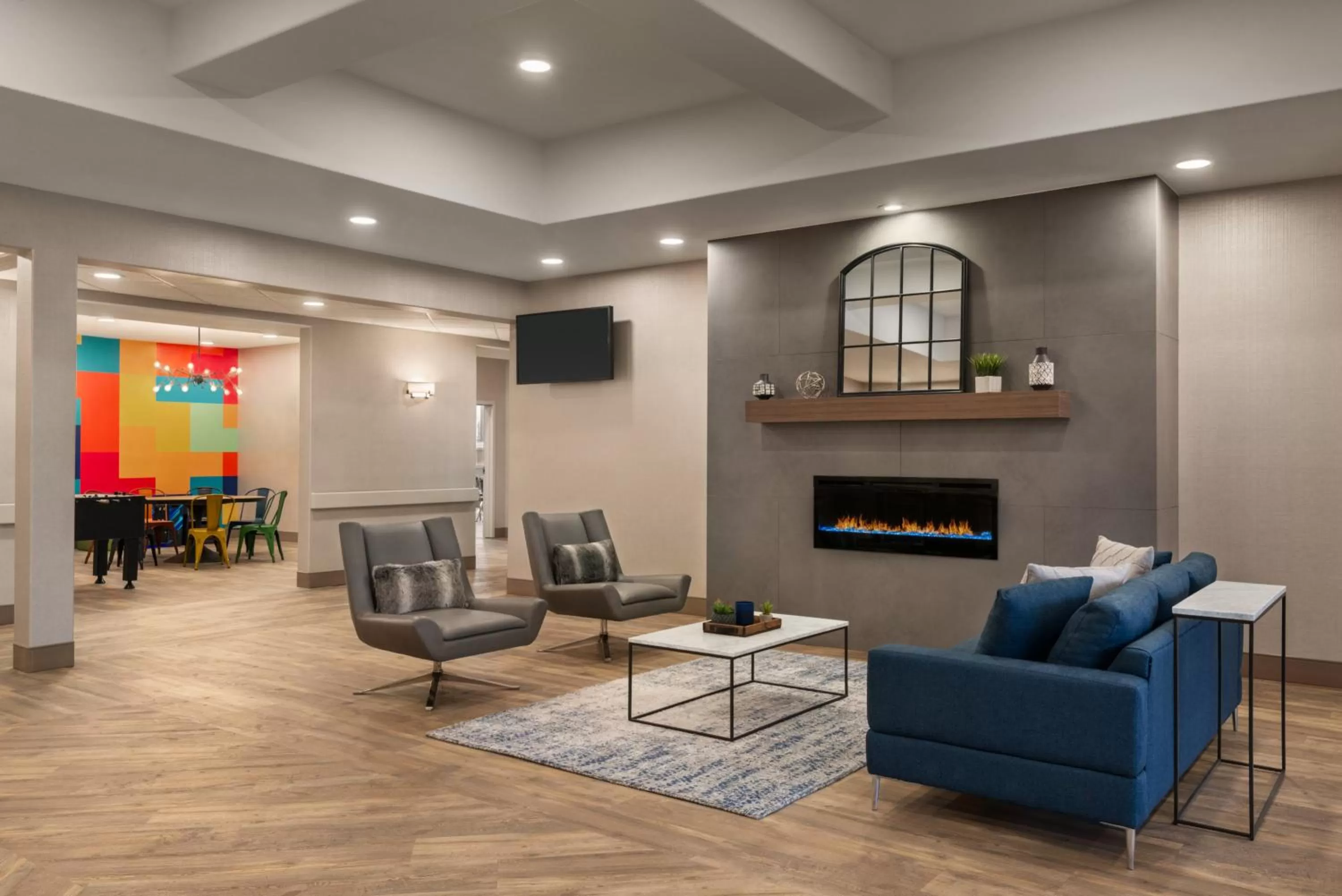 Lobby or reception in Canalta Airdrie