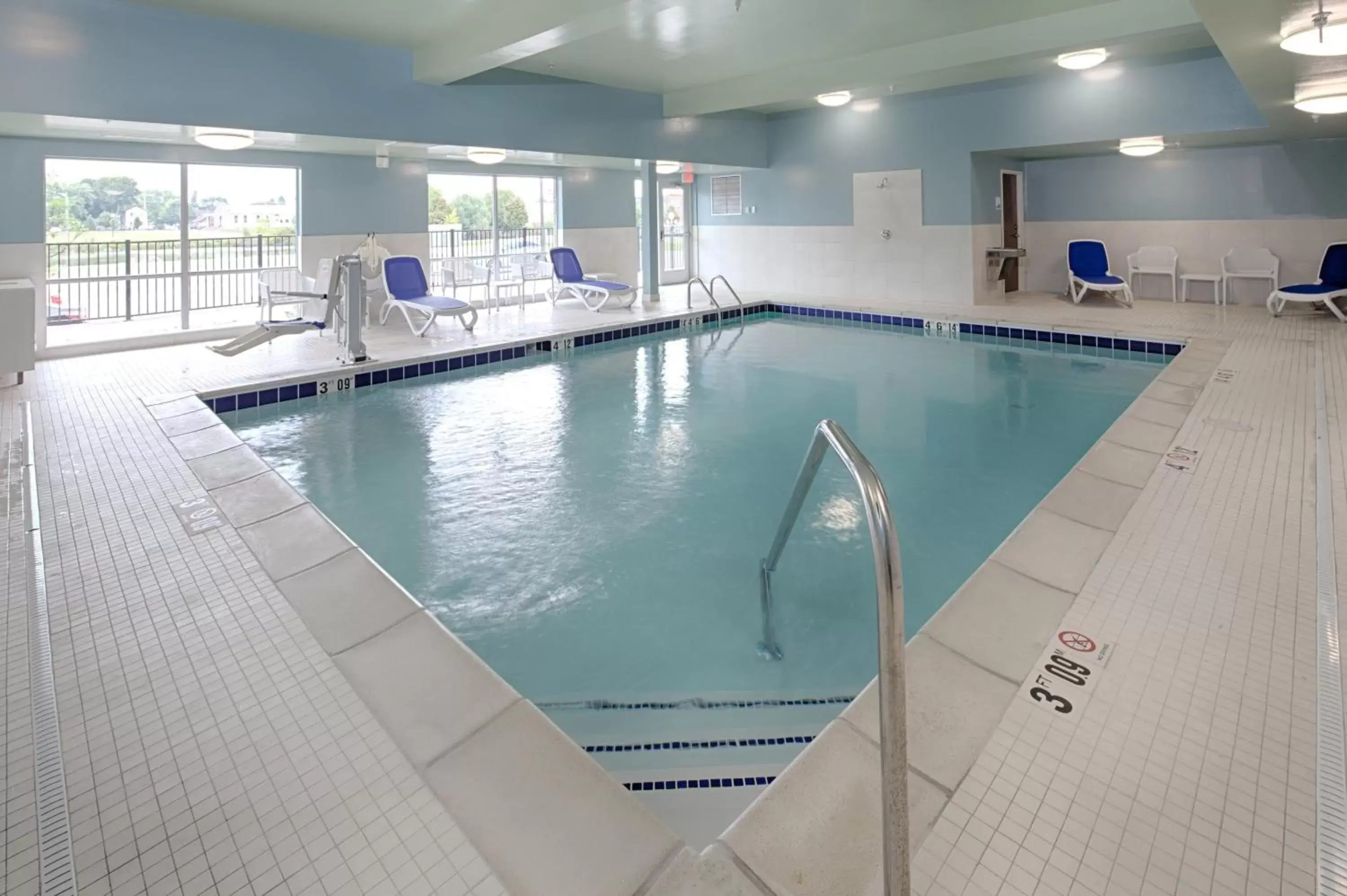 Swimming Pool in Holiday Inn Express & Suites Alpena - Downtown, an IHG Hotel