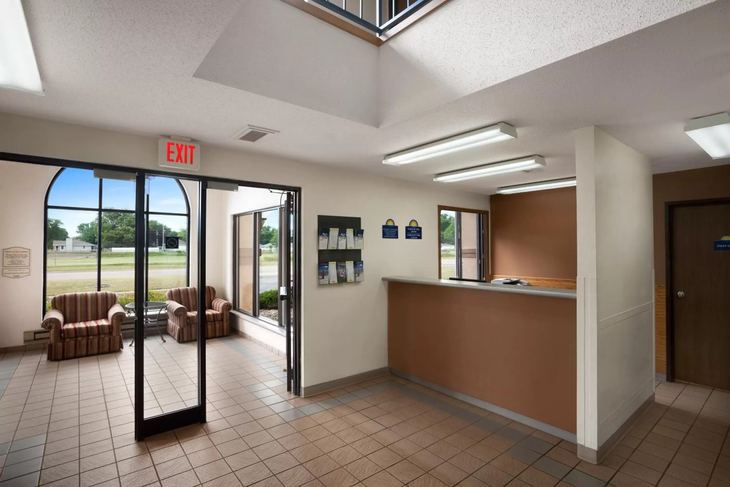 Lobby or reception in Days Inn by Wyndham Austin Lobby or reception in Days Inn by Wyndham Austin