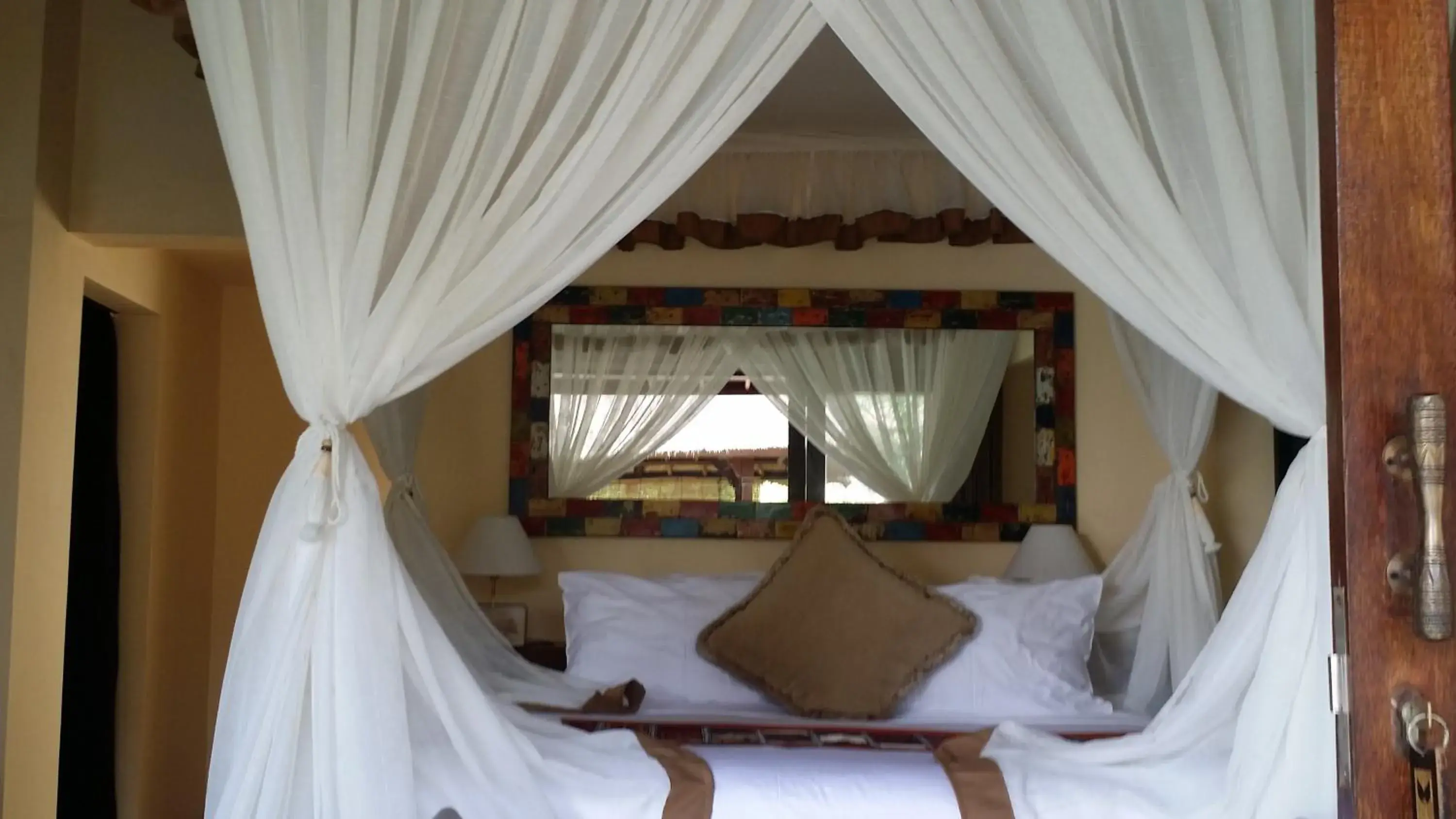Photo of the whole room, Bed in Villa Nirvana