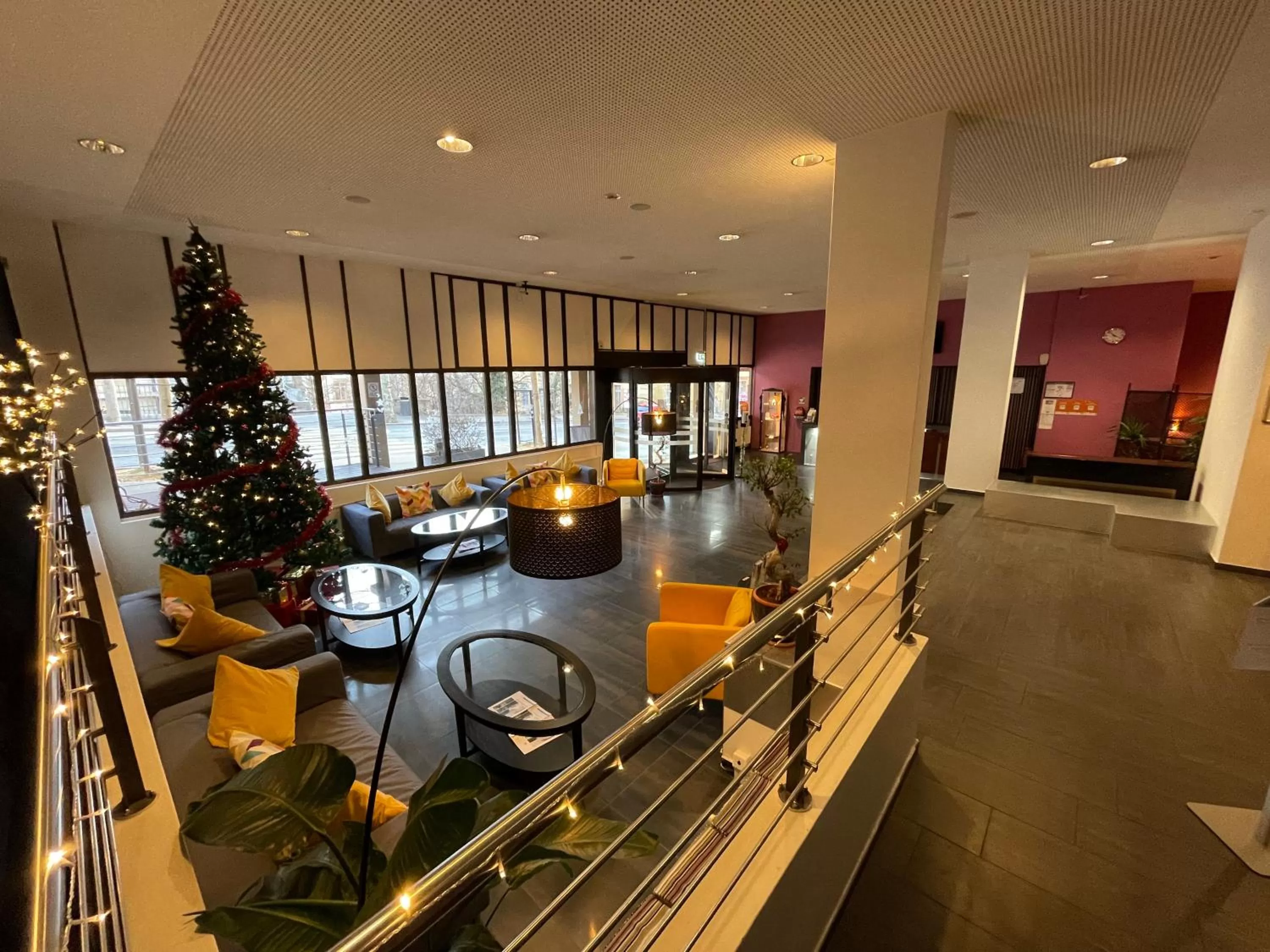 Lobby or reception in Neuchâtel City Hôtel