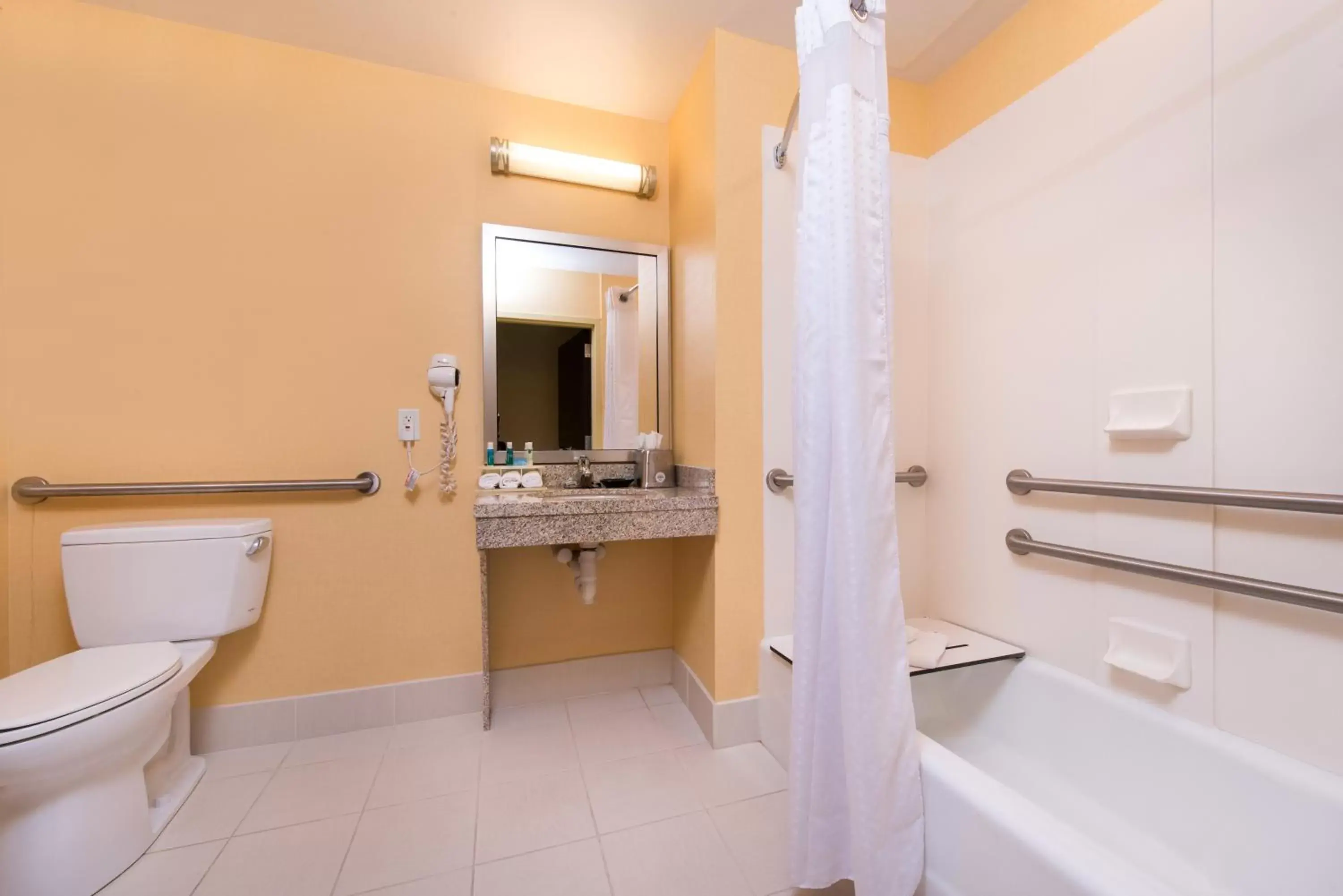 Photo of the whole room, Bathroom in Holiday Inn Express and Suites Dickson City, an IHG Hotel
