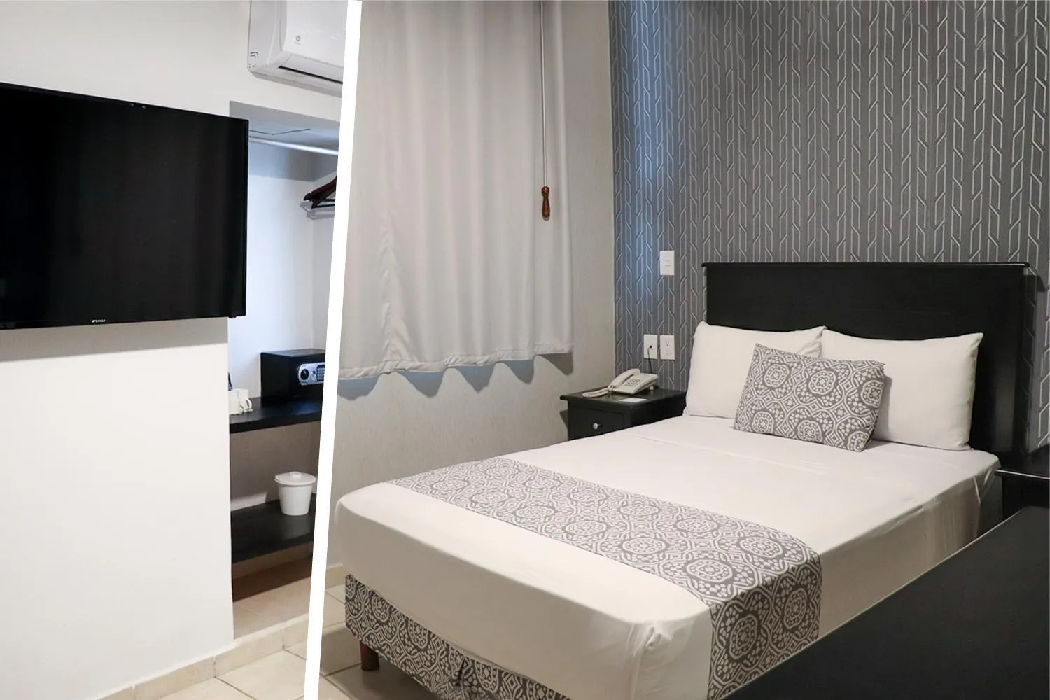 Bed in Hotel Costa Verde