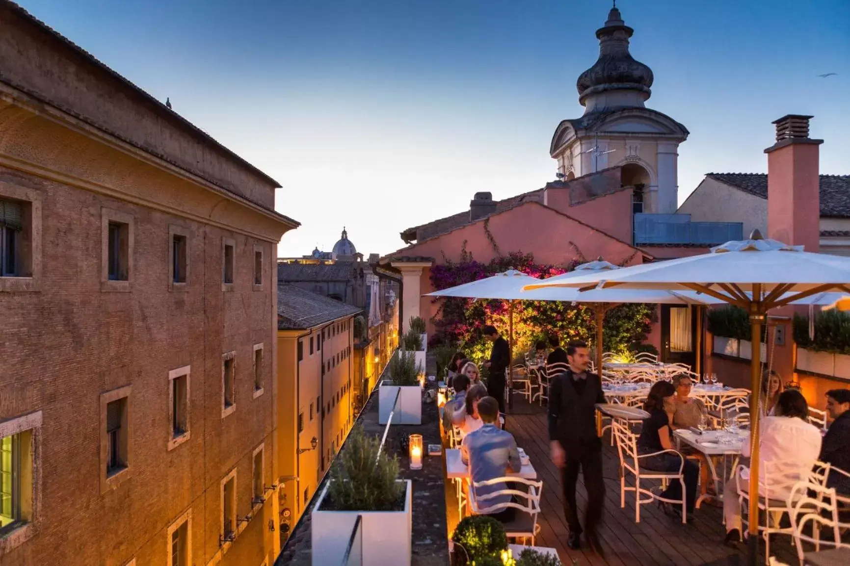 Balcony/Terrace in DOM Hotel Roma - Preferred Hotels & Resorts