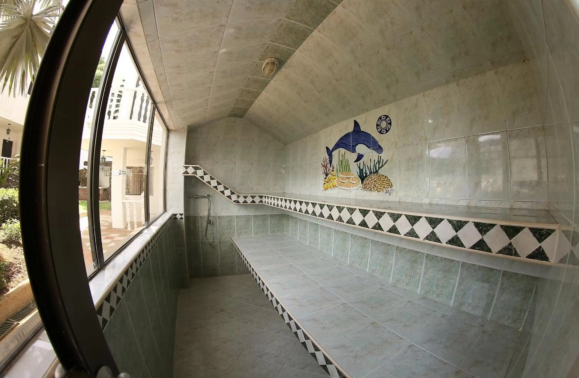 Hot Spring Bath in Hotel Anamichu Suites