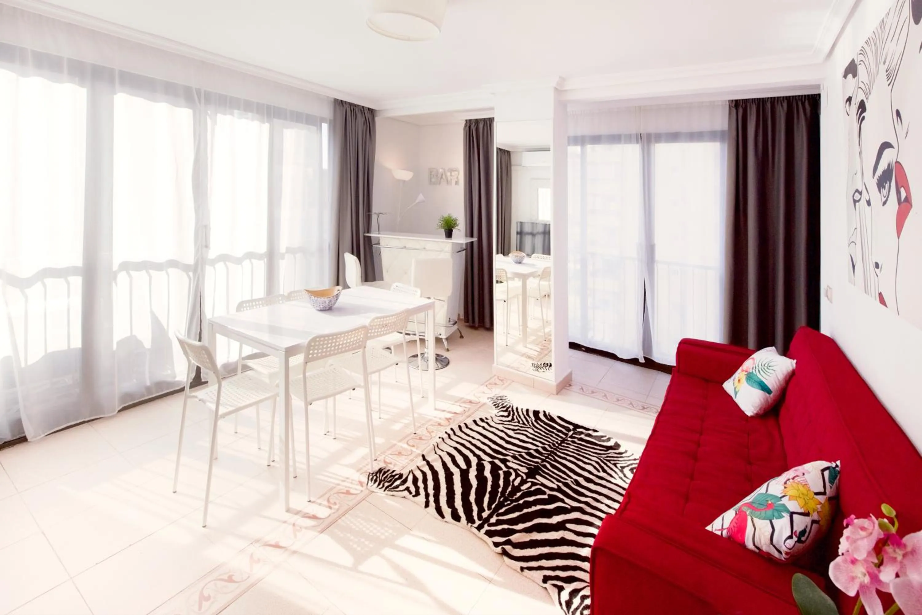 Seating area in My Pretty Payma Apartamentos