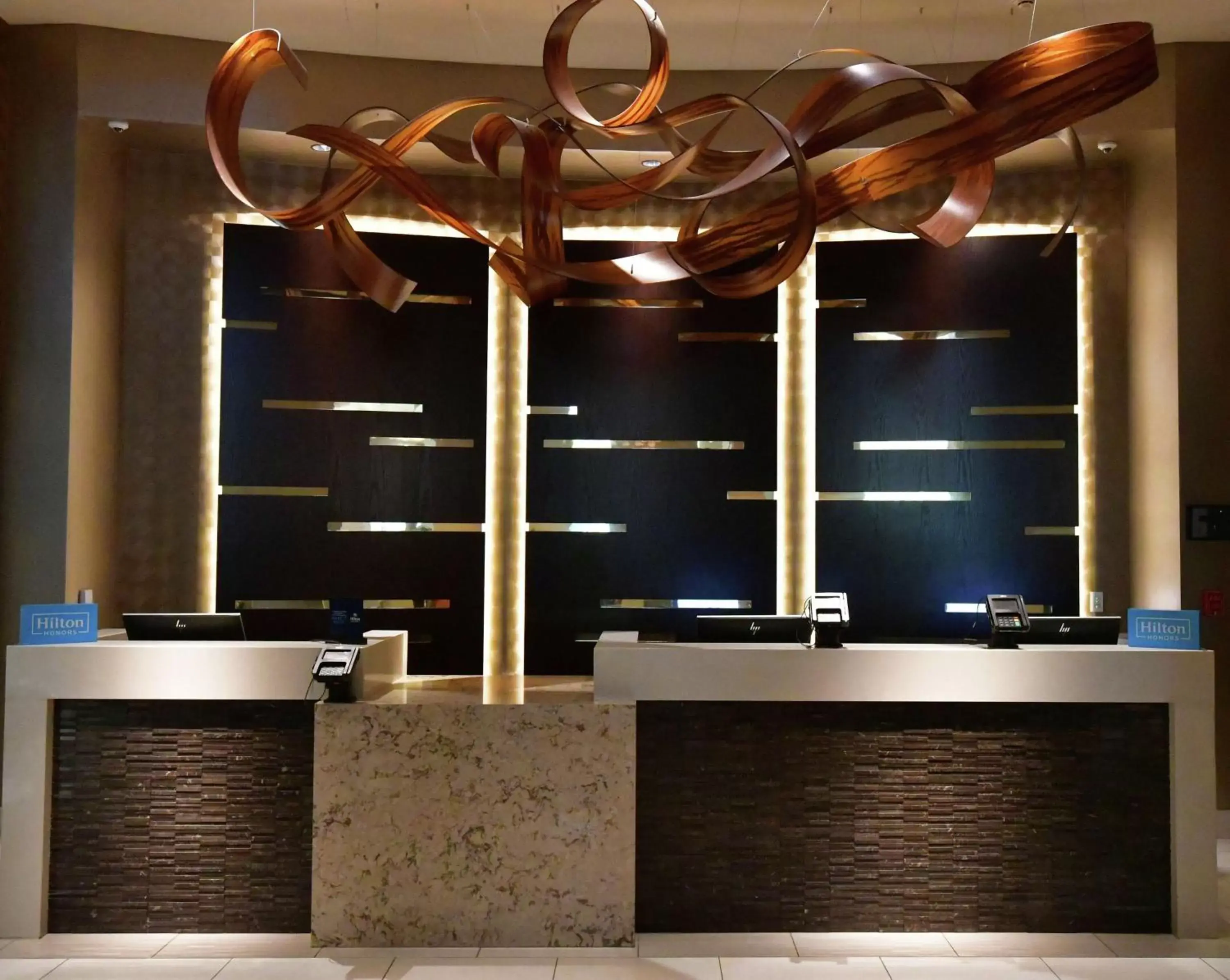 Lobby or reception in Hilton Dallas/Plano Granite Park