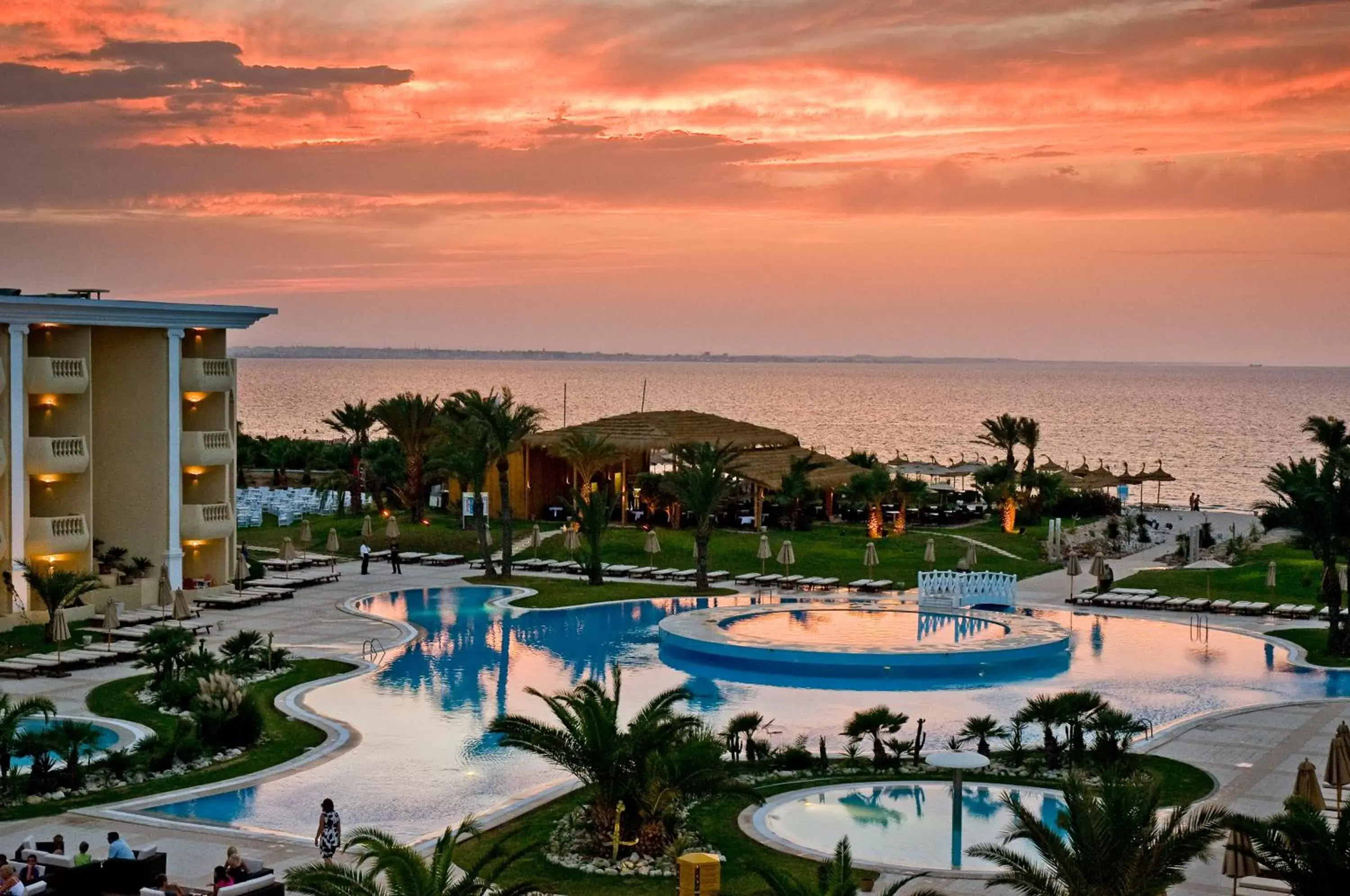 Pool View in Royal Thalassa Monastir