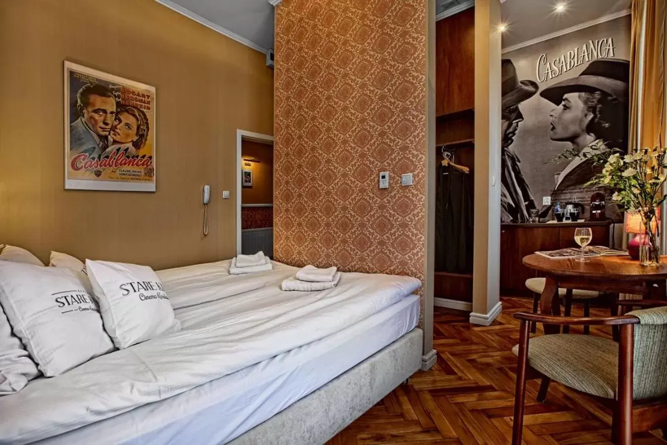 Bed in Stare Kino Cinema Residence Bed in Stare Kino Cinema Residence