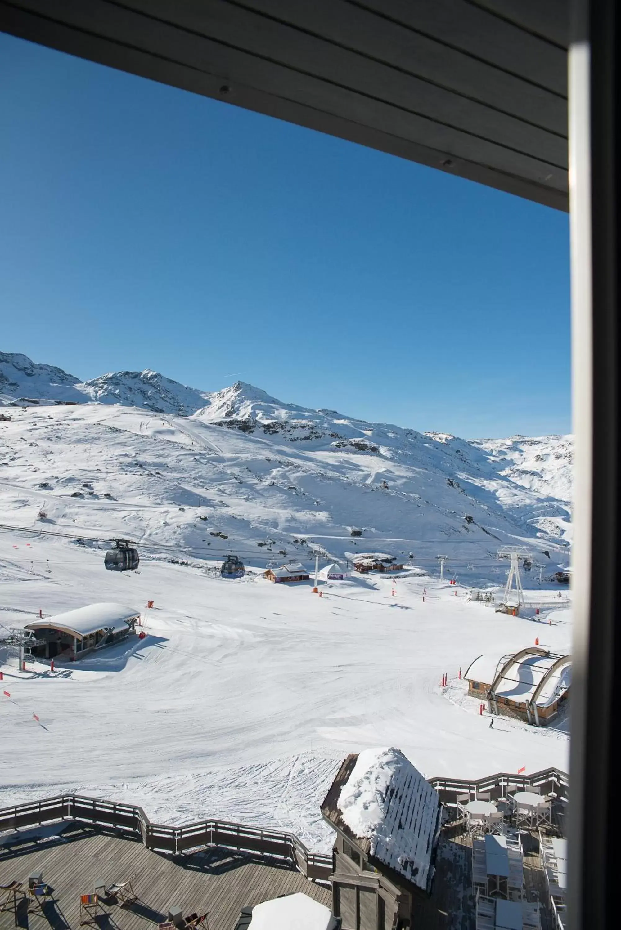 Mountain view, Winter in Fahrenheit Seven Val Thorens