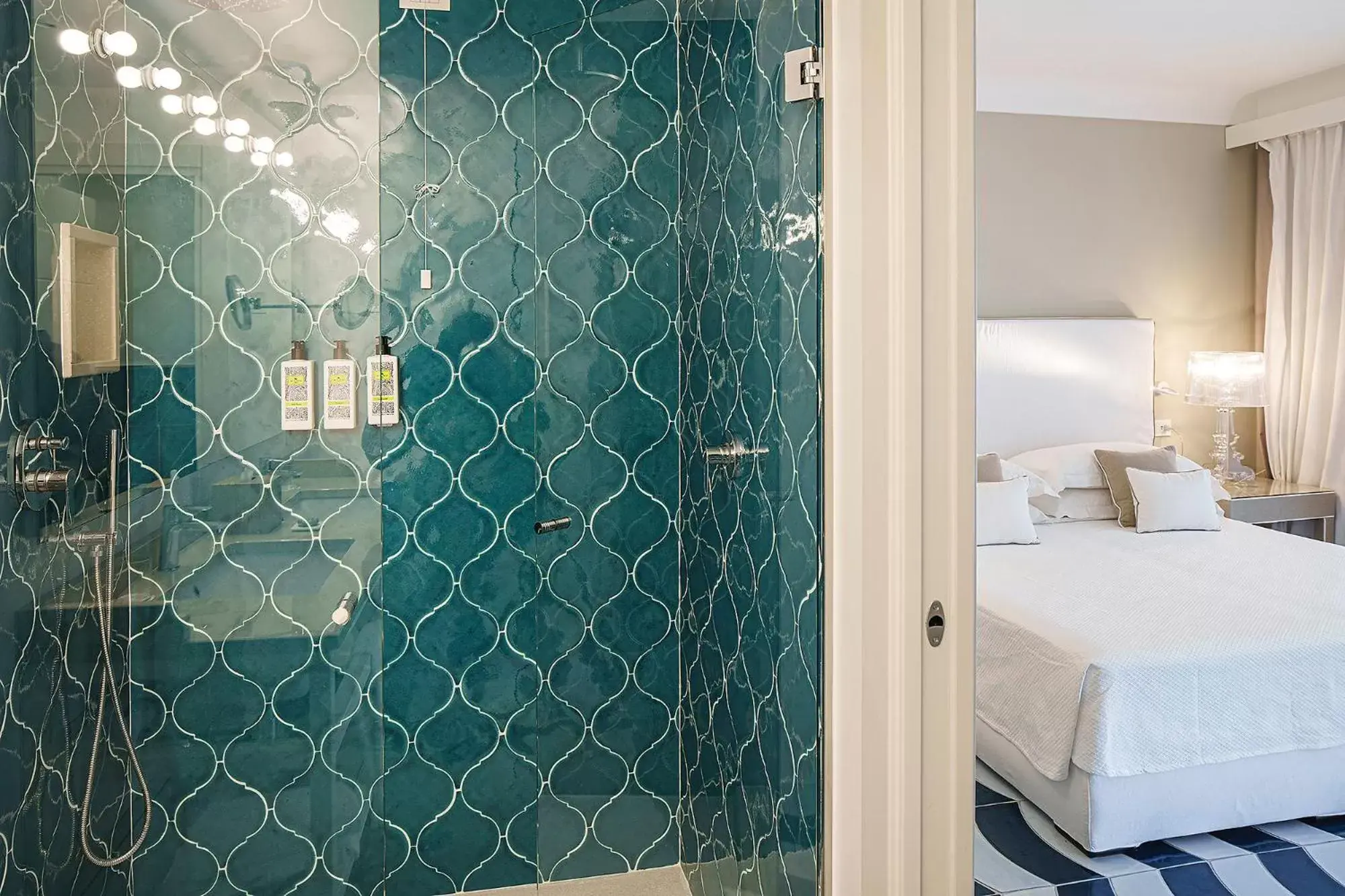 Shower, Bathroom in Costa Del Capitano Seaview Suites & Villas