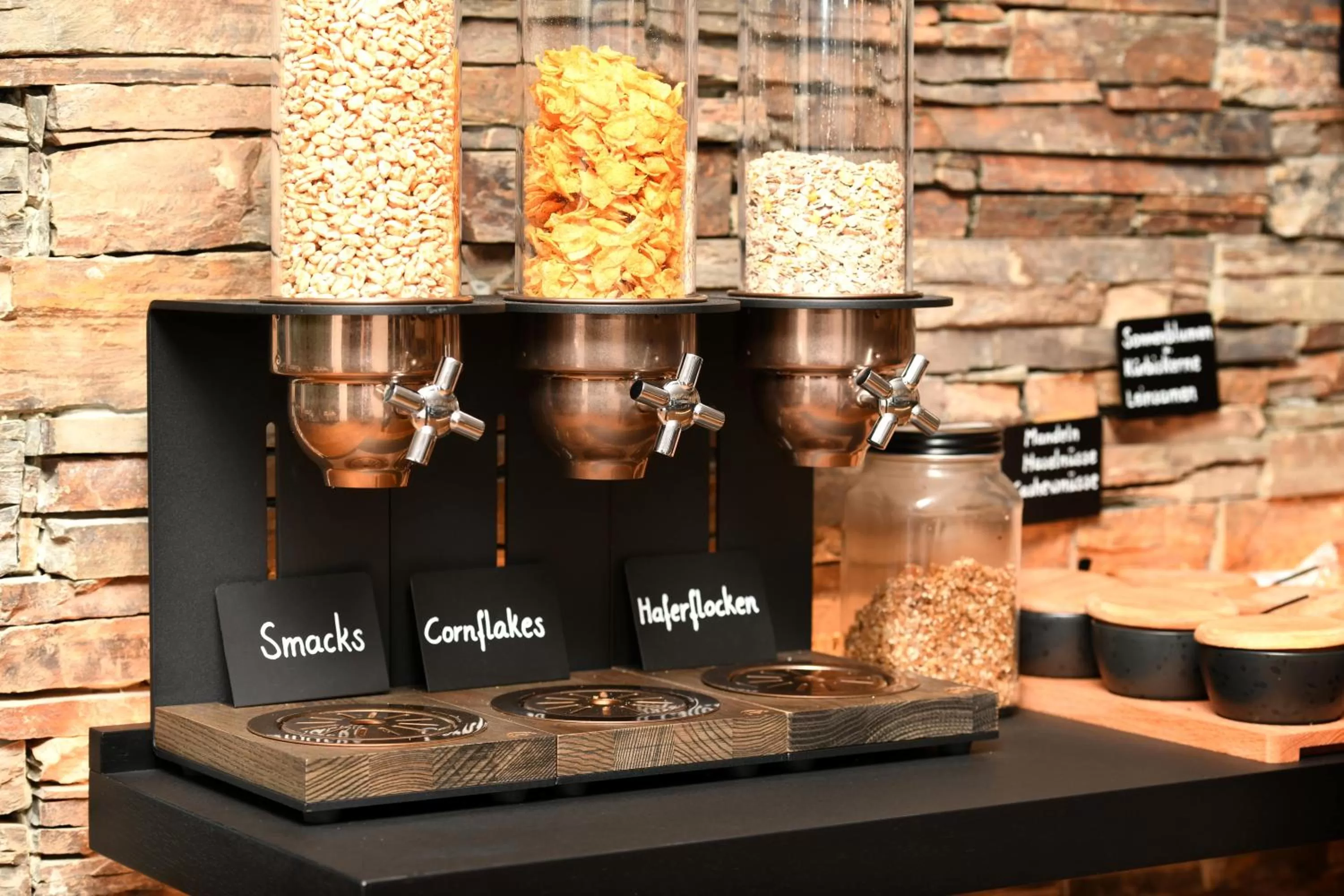 Buffet breakfast in Hotel St Hubertus