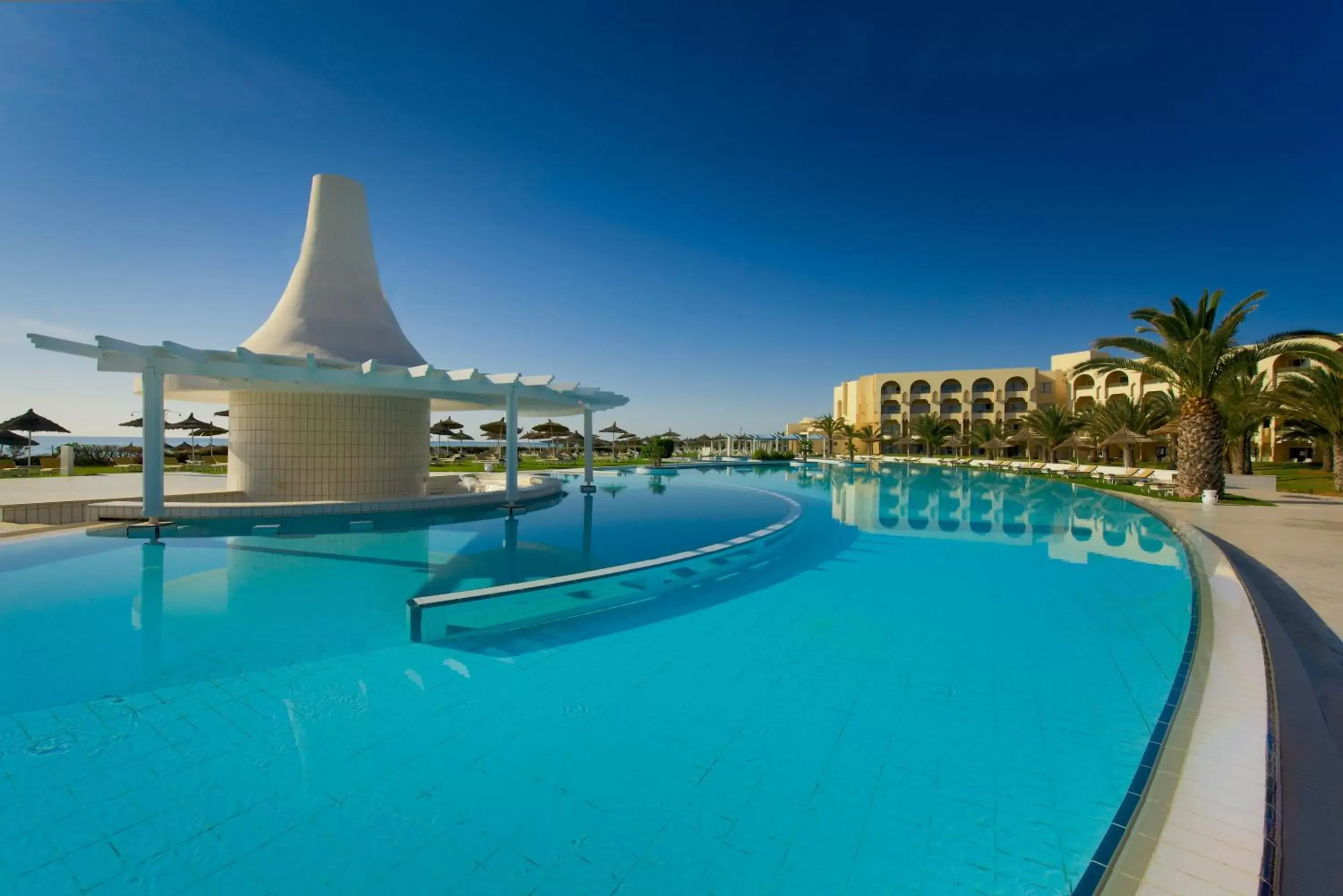 Swimming pool in Iberostar Waves Averroes Swimming pool in Iberostar Waves Averroes