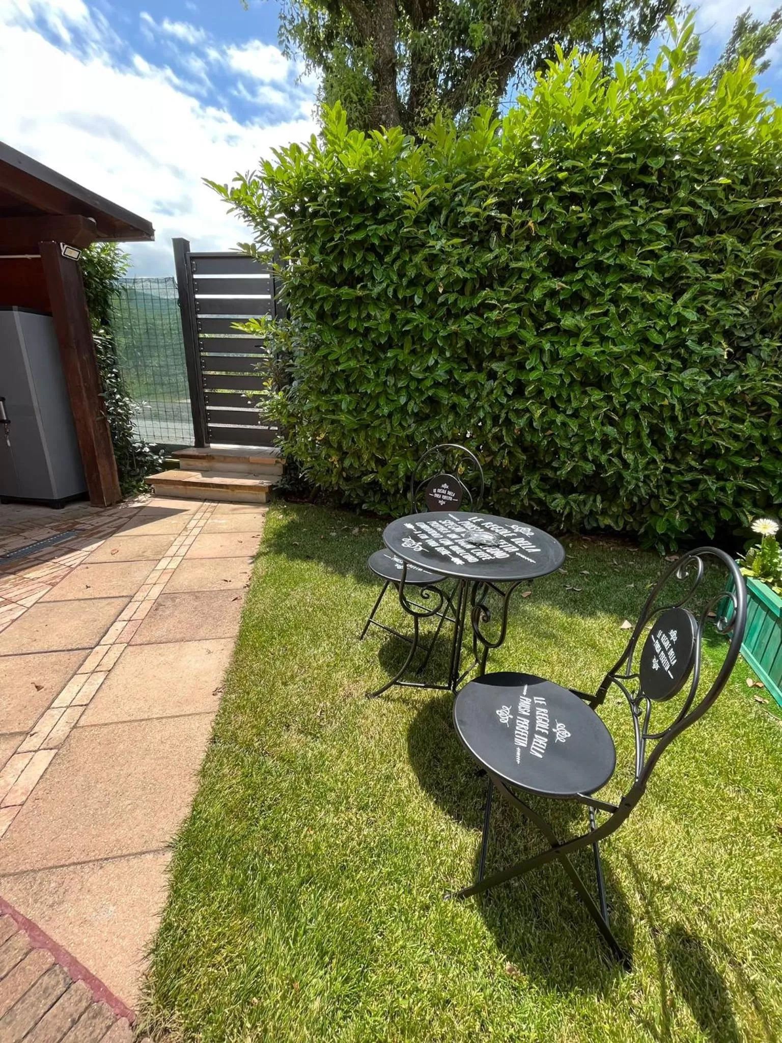 Garden in B&B La cas' d'Alfonz'