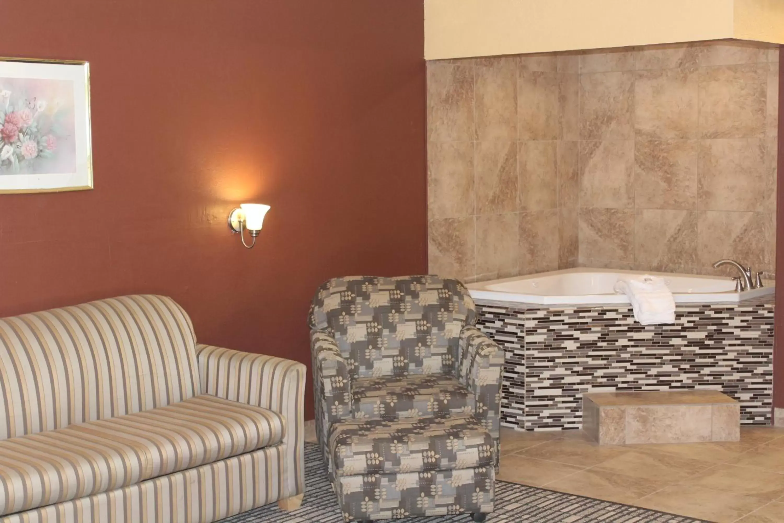 Seating Area in The Executive Inn & Suites