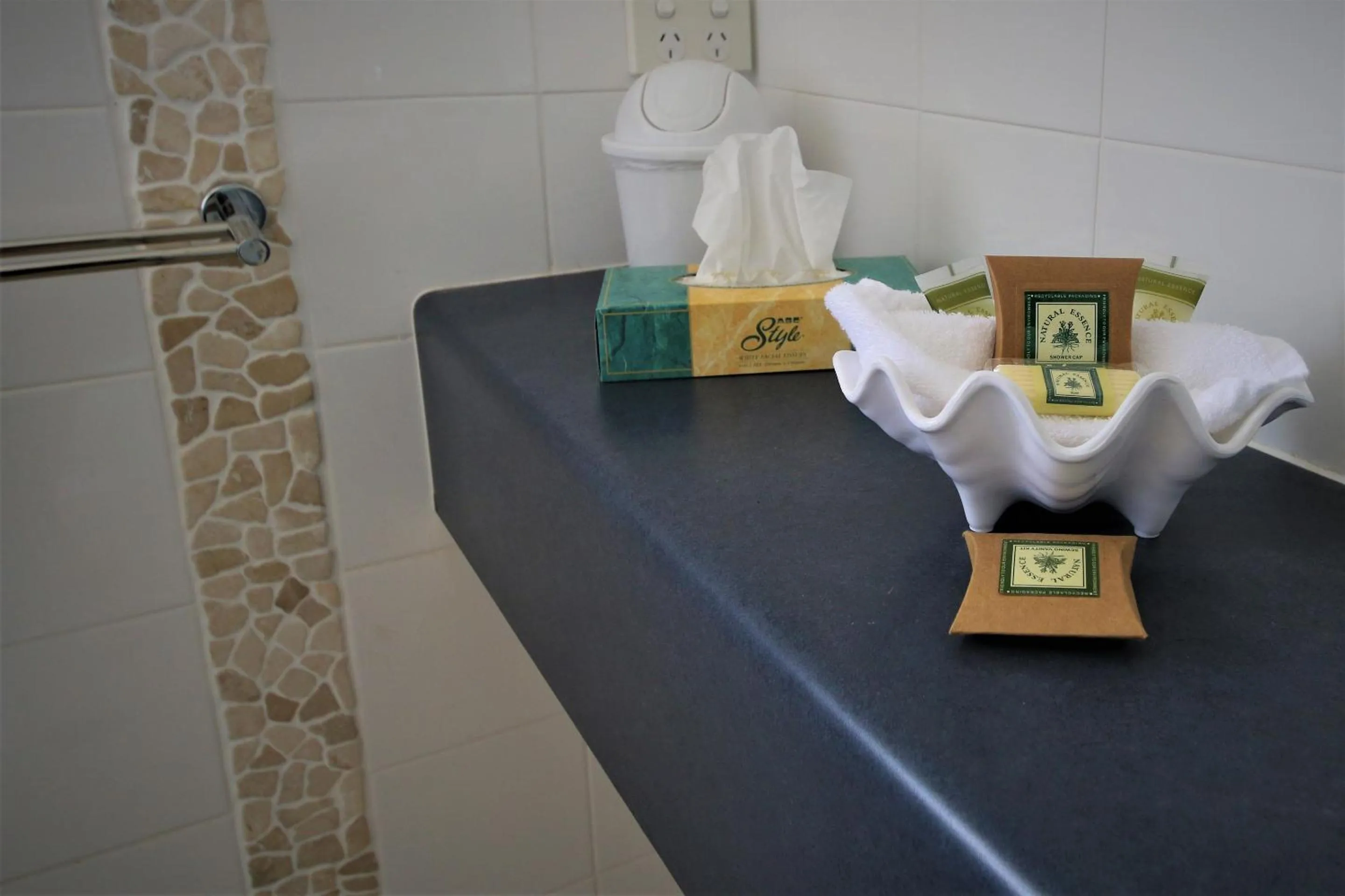 Bathroom in Pacific Palms Motor Inn