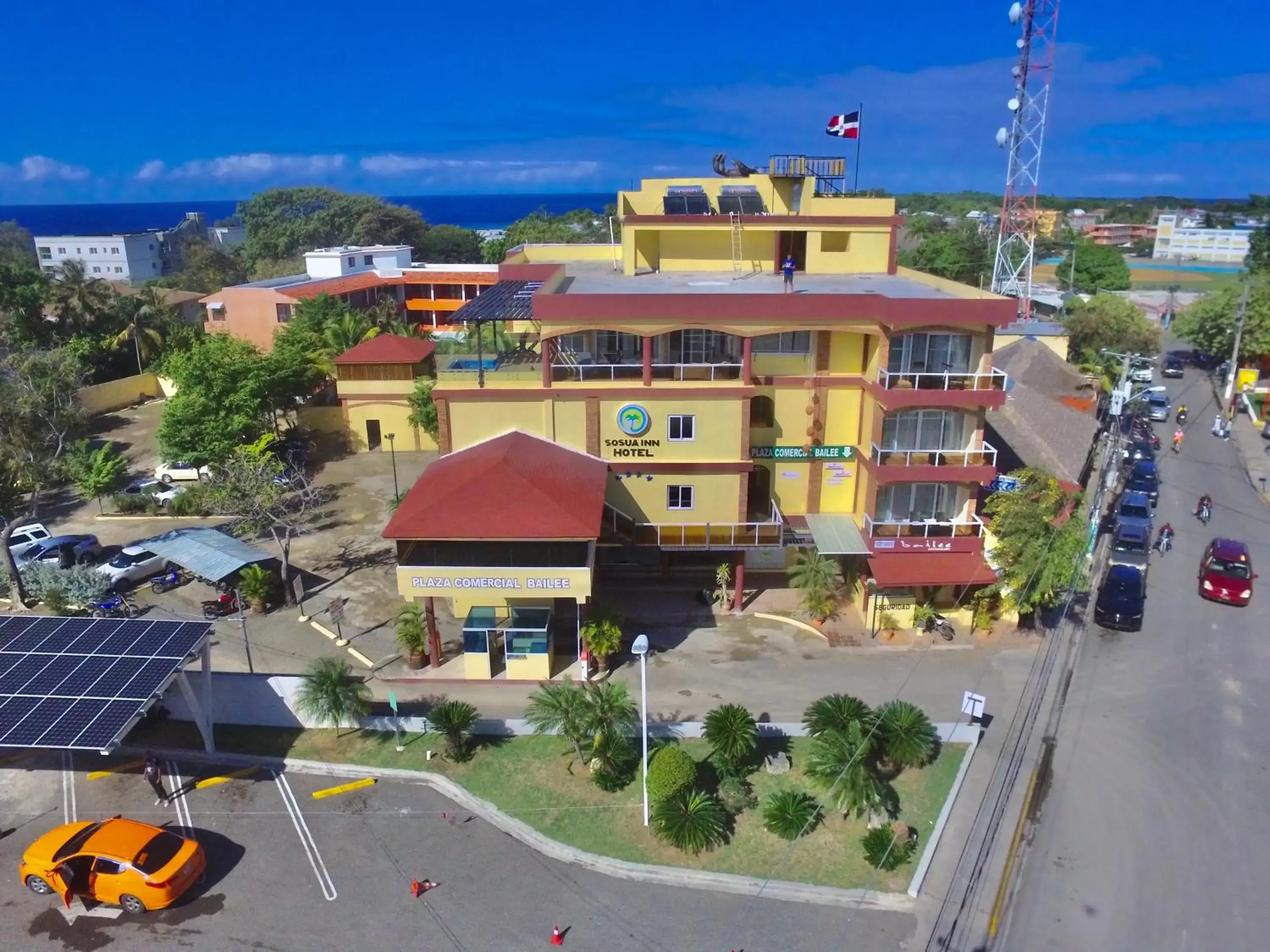 Bird's-eye View in Sosua Inn Hotel